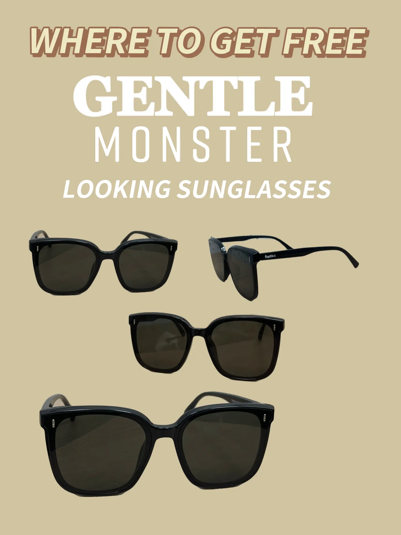 Get shop free sunglasses