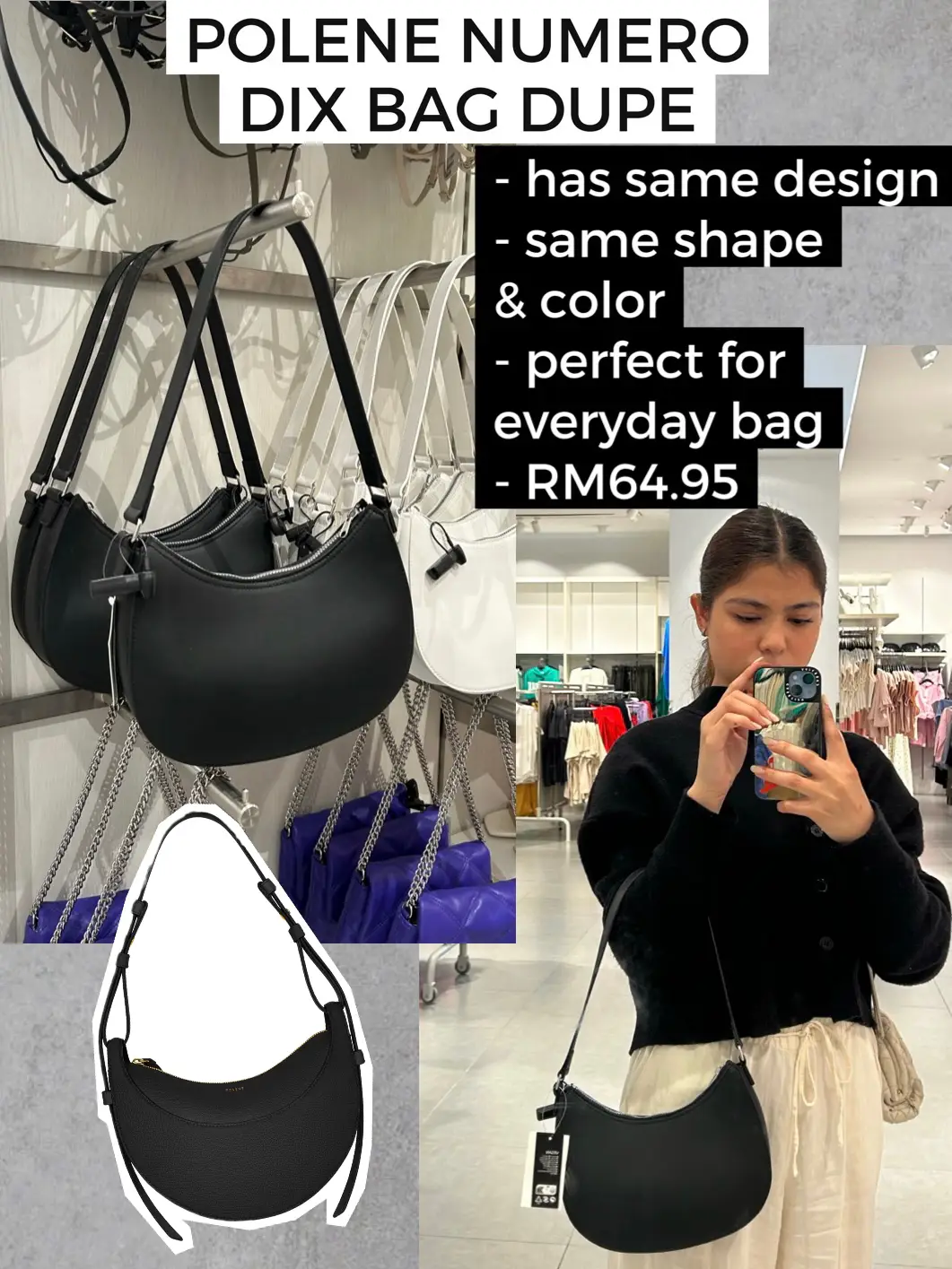 FASHION DUPES, Christy Ng Hobo Bag 🤍, Gallery posted by Mina🎀