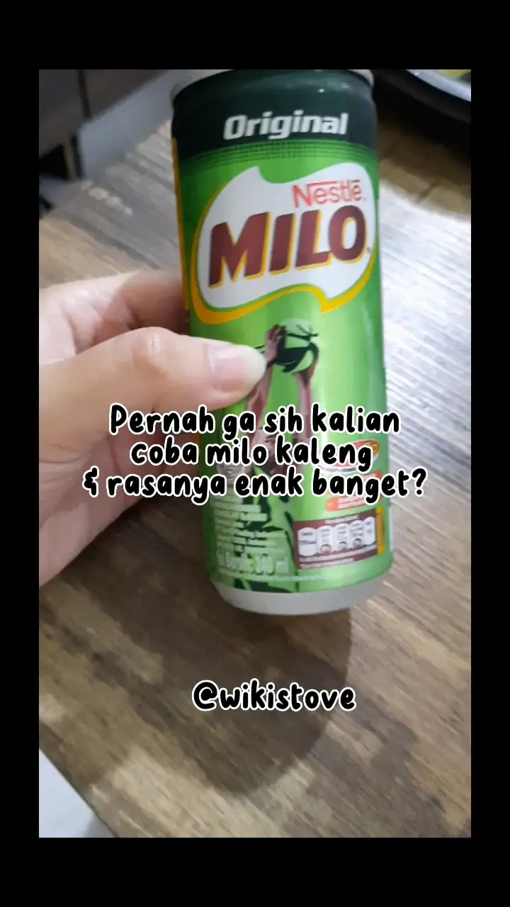 Milo Kaleng Vs Milo Bubuk วิดีโอที่เผยแพร่โดย Wikistove Lemon8 7072