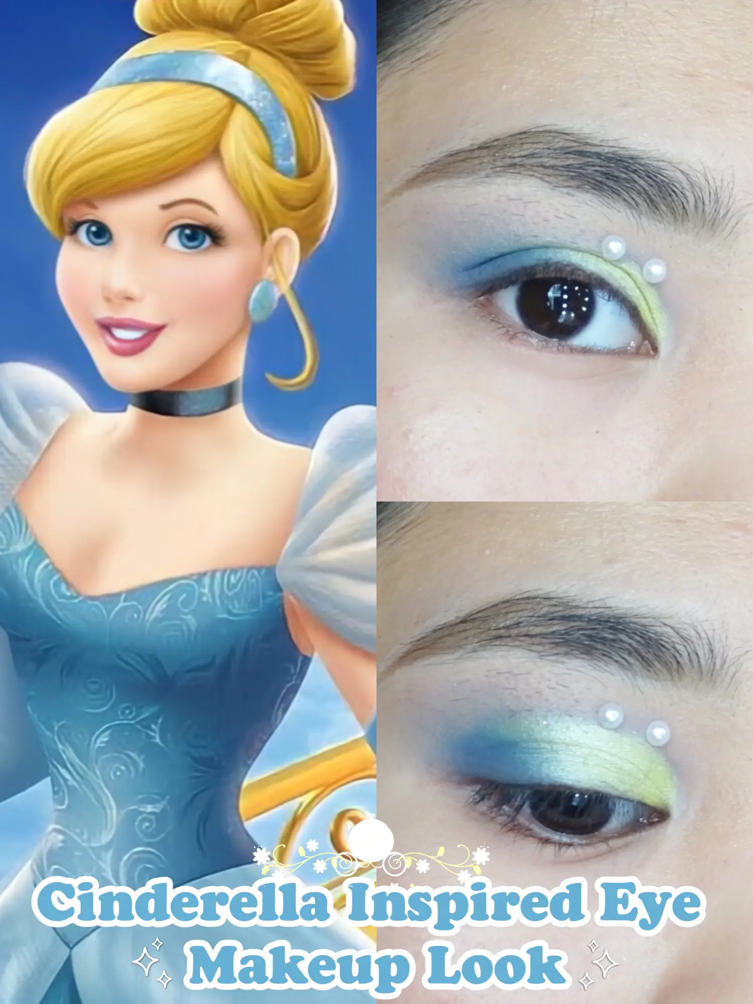 Cinderella Inspired Makeup Look