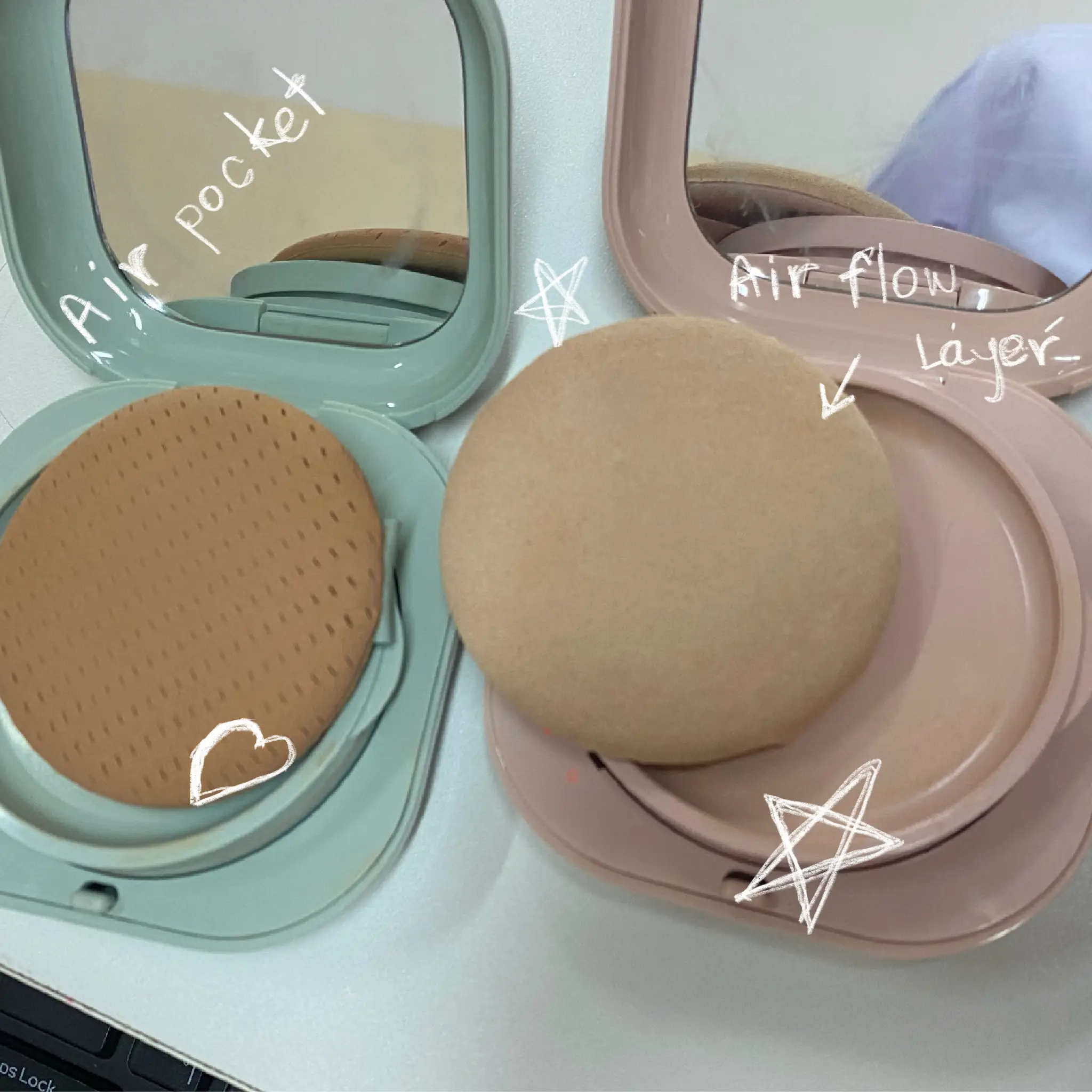 Laneige Neo Cushion : Glow vs Matte