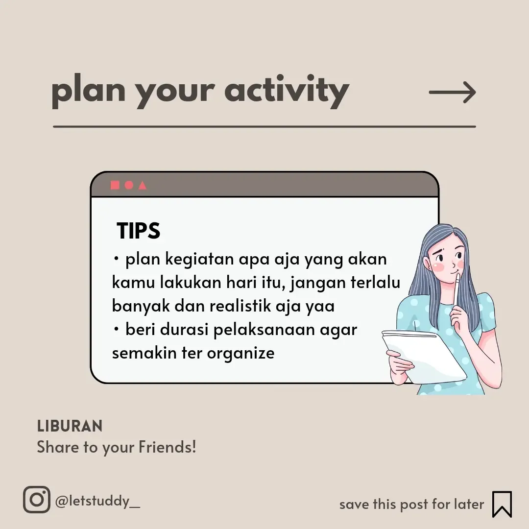 ༘♡ ·˚꒰ Tips Semangat Belajar Selama Liburan ꒱ ₊˚ˑ༄ | Galeri Diposting ...