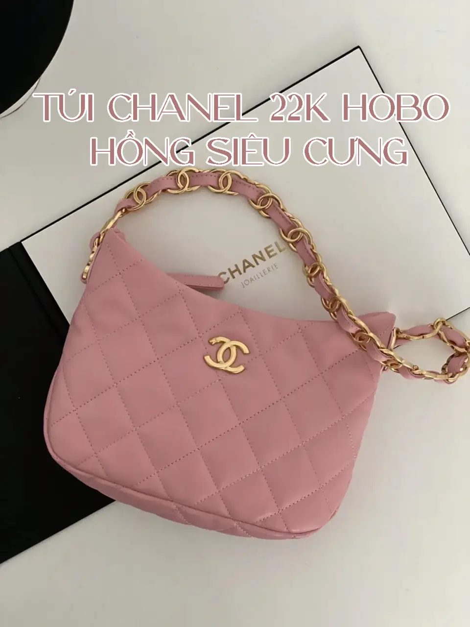 Chanel 22K Coco First Phone Holder 
