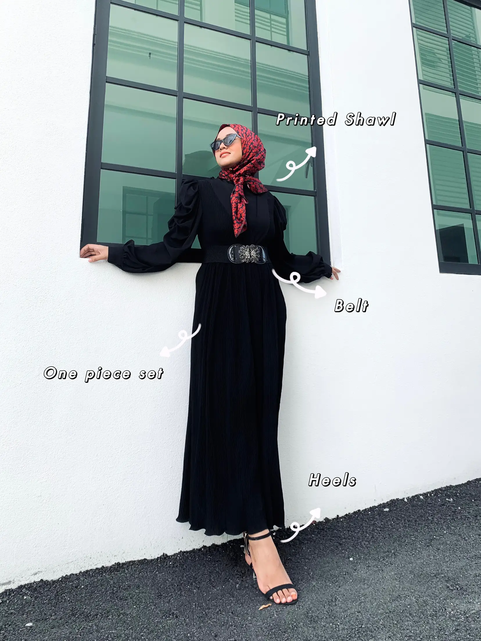 BLACK RED RETRO OUTFIT 🖤❤️ | Gallery posted by Puteri | Lemon8
