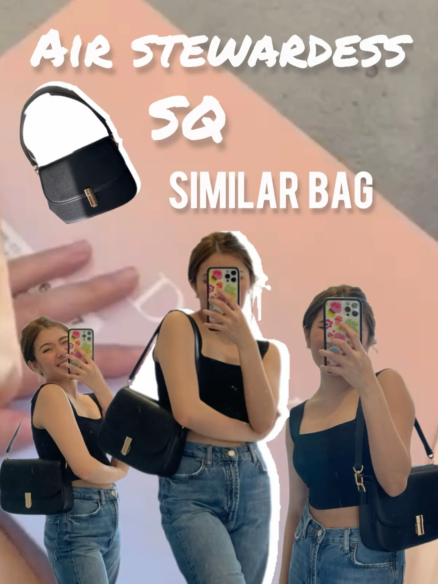 Sia stewardess sling discount bag