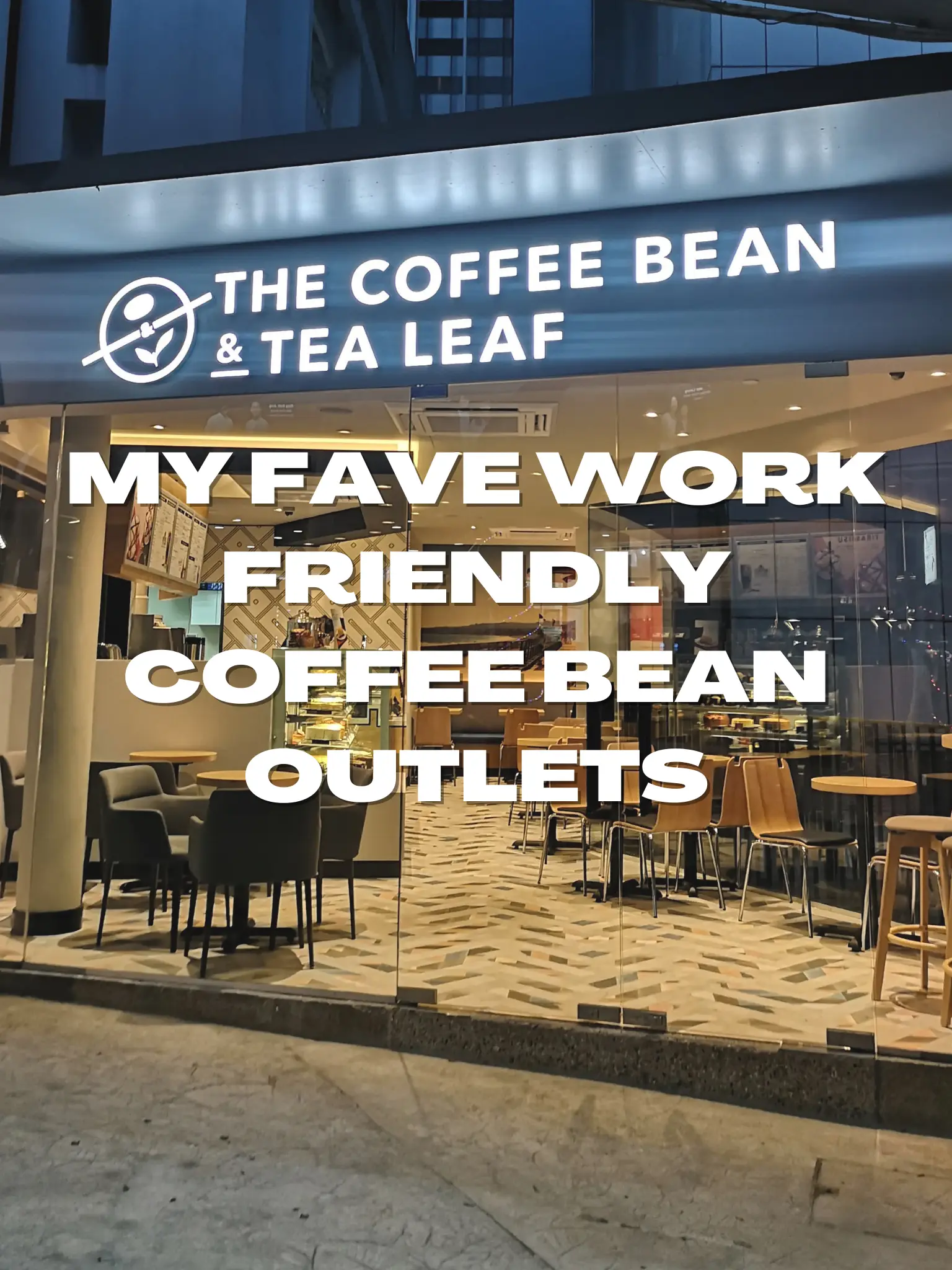 Coffee shop bean outlets