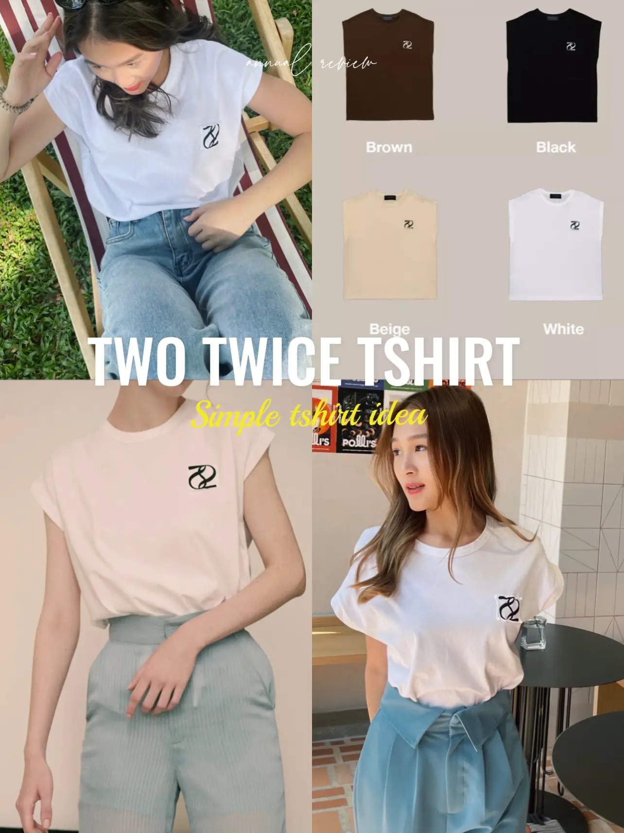 Two twice tshirt idea | Gallery posted by Bamnps | Lemon8