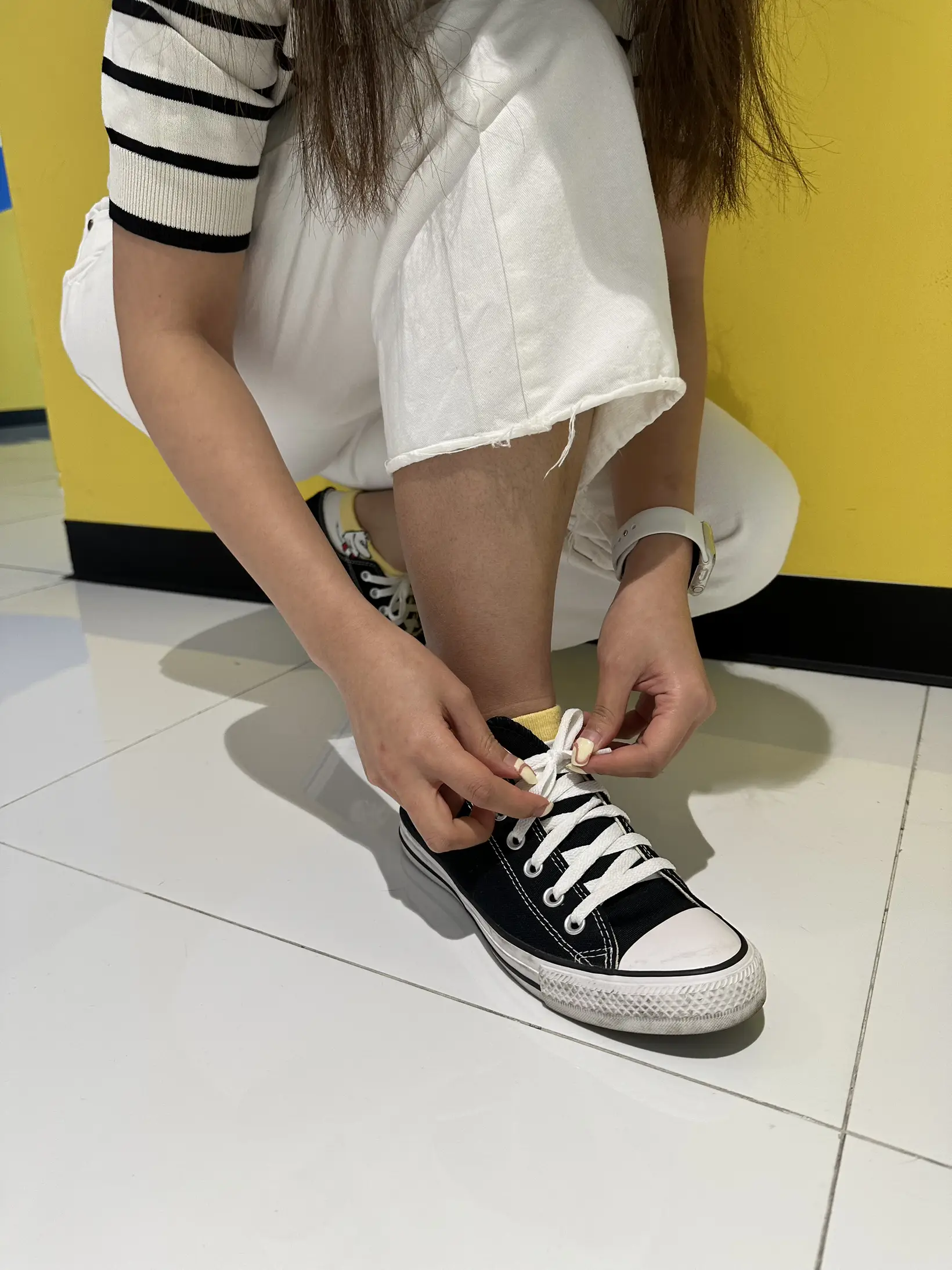 Converse double tongue 2024 how to wear