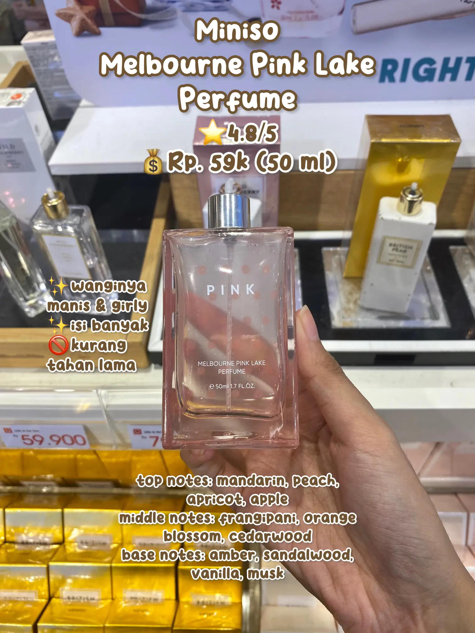 Parfum miniso yang best seller new arrivals