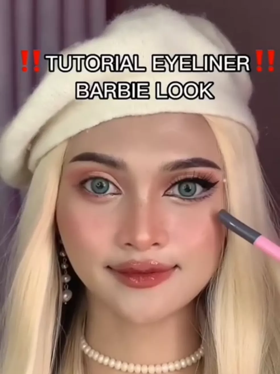 eyeliner barbie