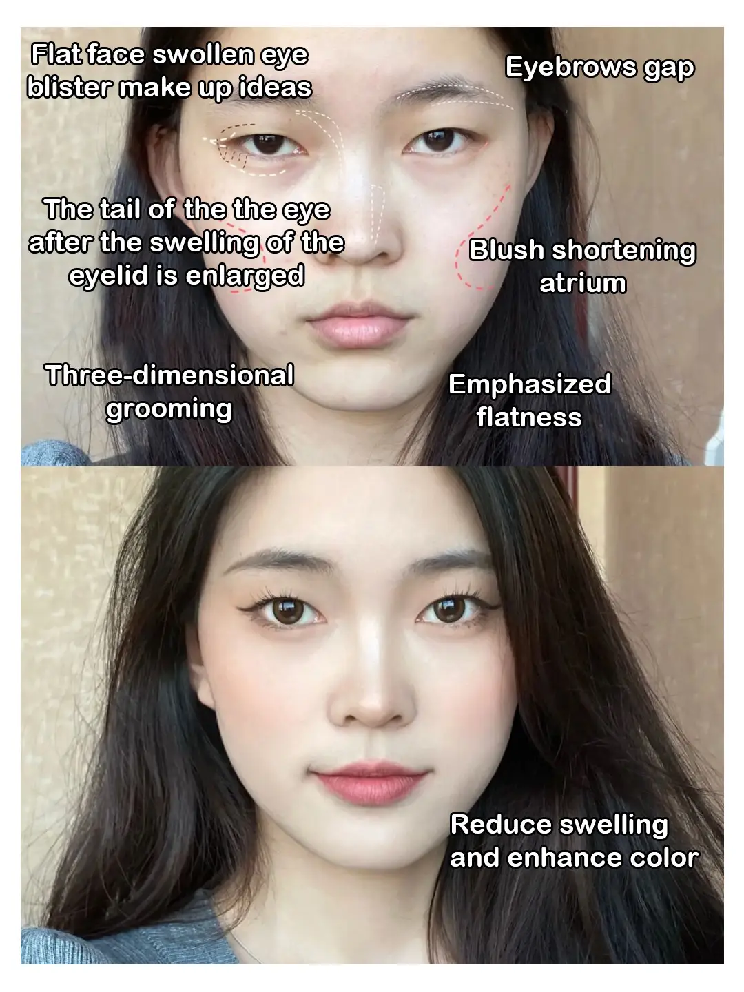 HOW TO DO A FULL FACE MAKEUP TUTORIAL FOR BEGINNERS. / UPDATED 
