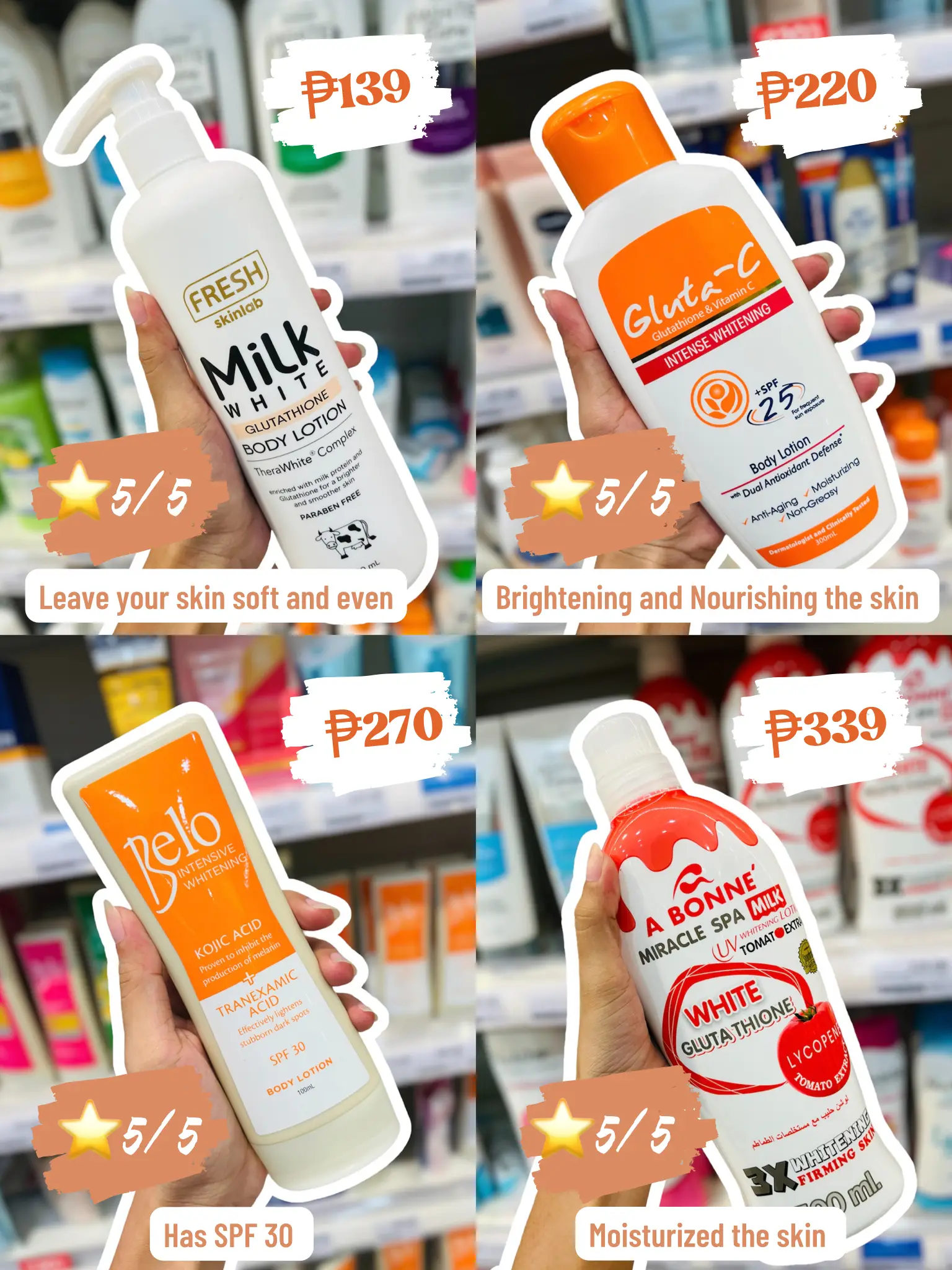 Watsons Very High Protection Sunscreen Whitening Face & Body
