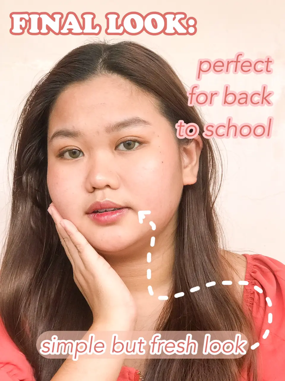 BACK TO SCHOOL MAKEUP LOOK FOR CUTE CHUBBY GIRLS 🌸 | Gallery posted by  kyla ☻ | Lemon8