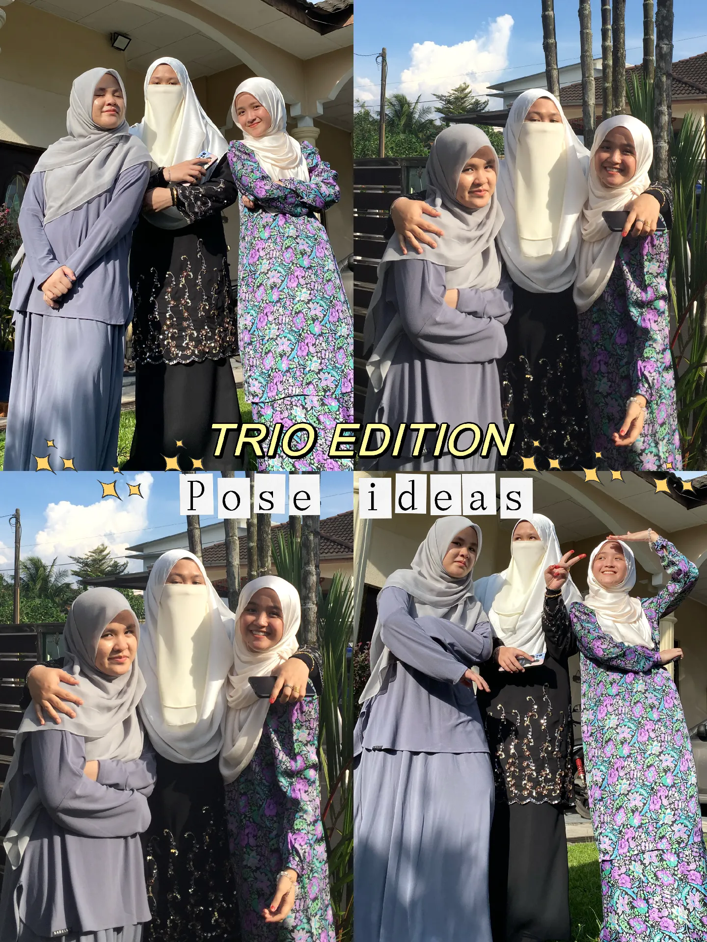 Trio poses ideas 🍒 | Gallery posted by Go Gurl Babes | Lemon8