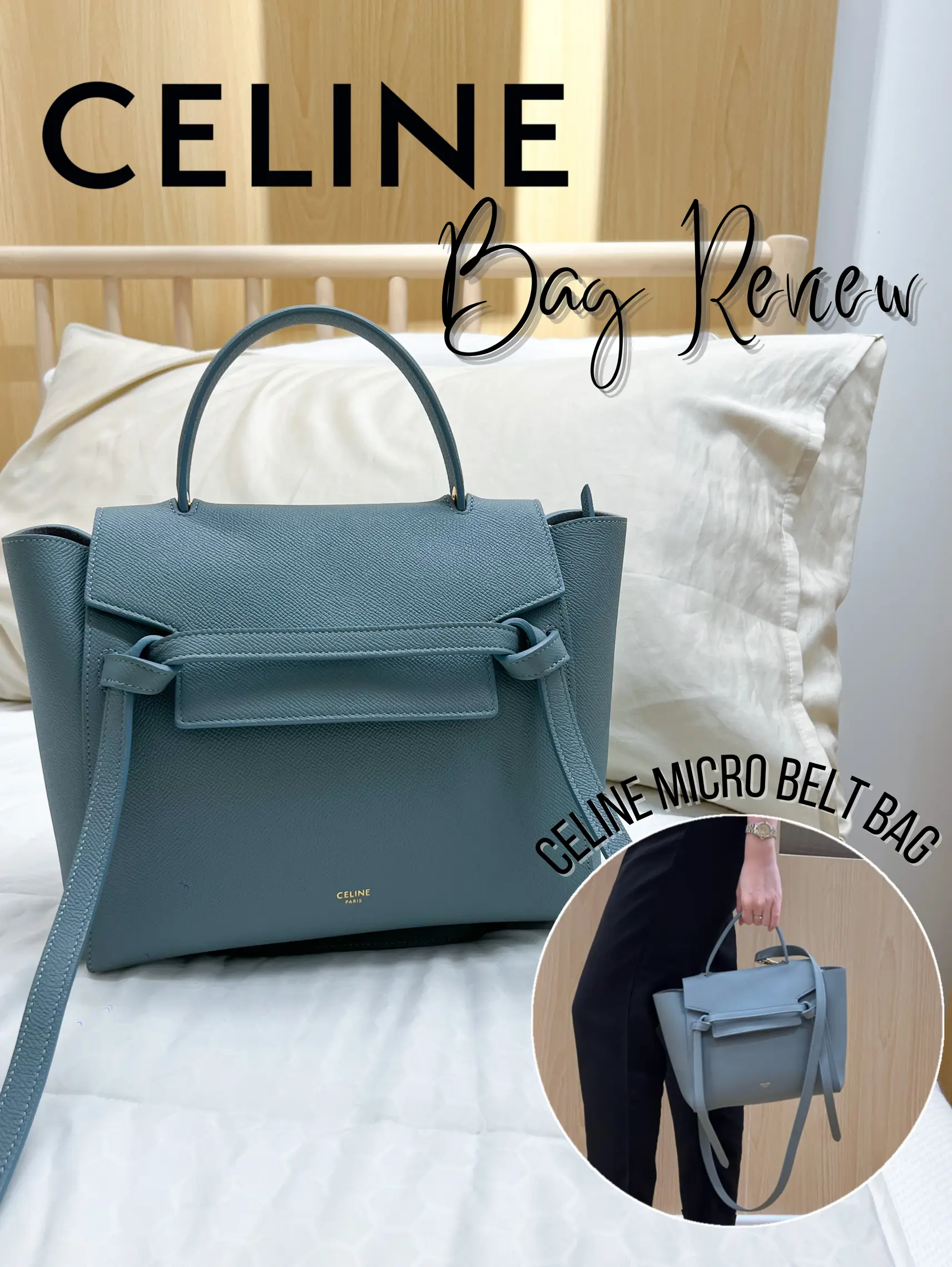 Review Branded Bag, Celine Micro Belt Bag 🫶🏻