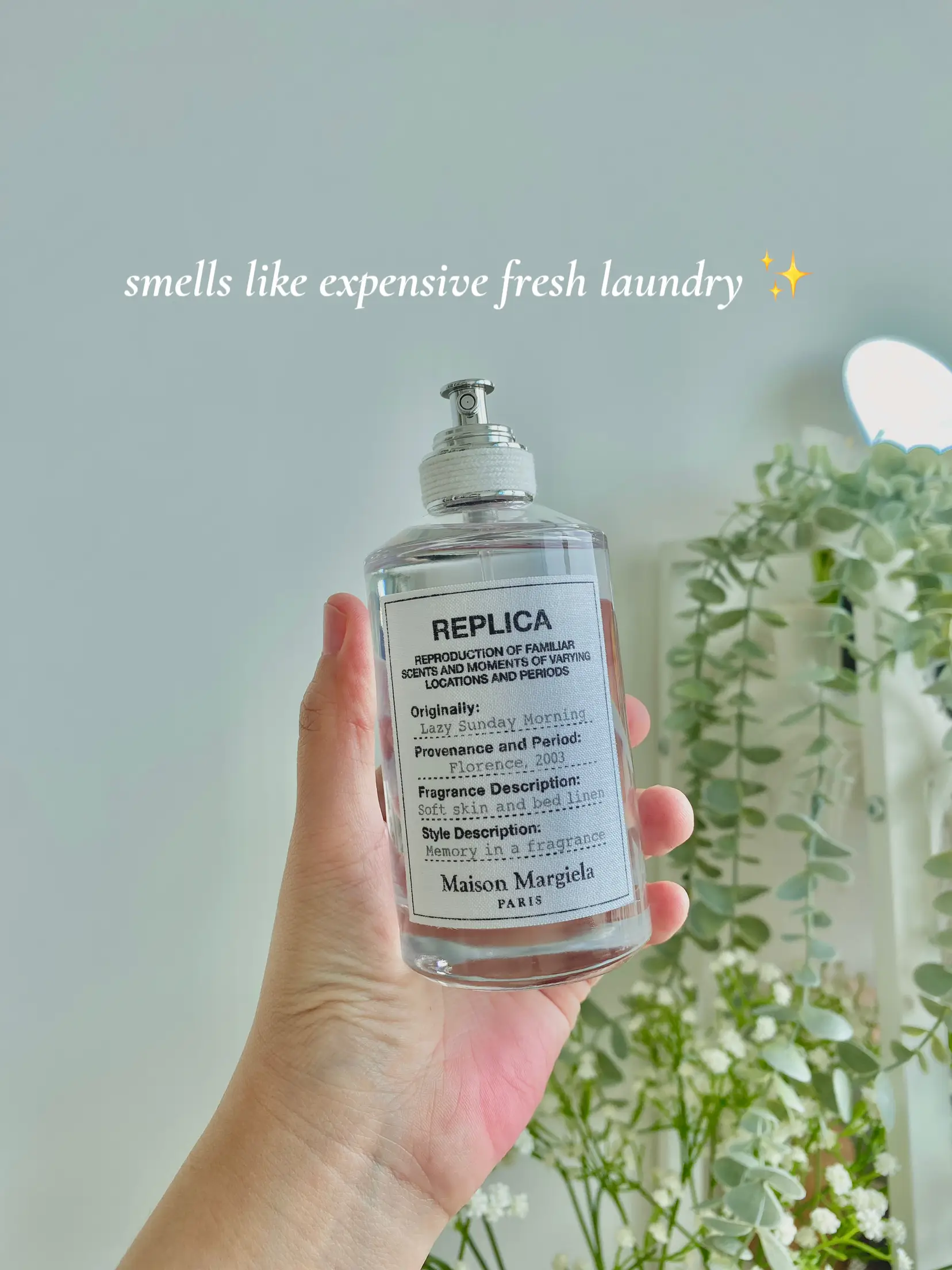 Perfume that smells cheap like fresh laundry