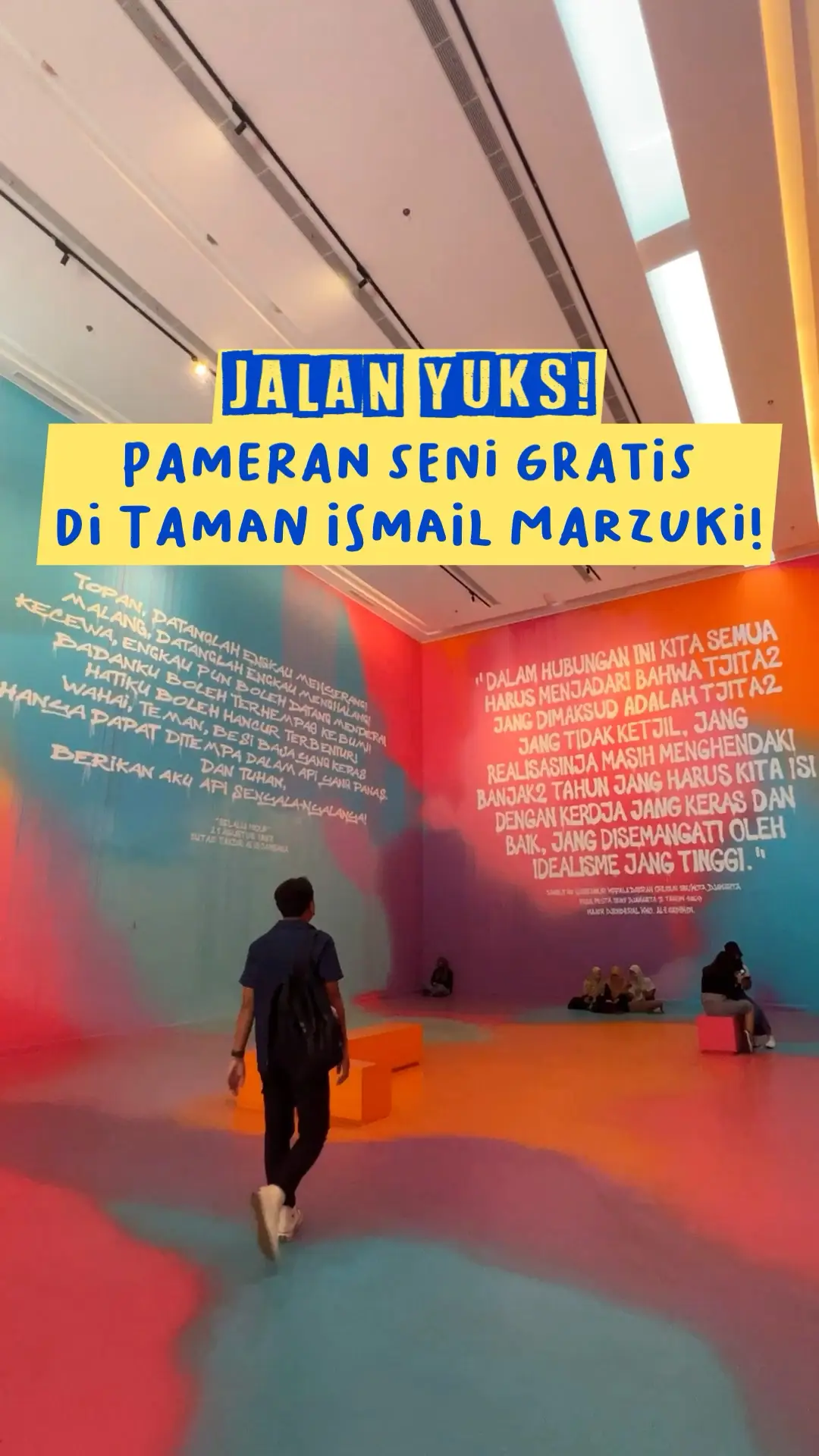 PAMERAN-PAMERAN SENI GRATIS DI TIM SAAT INI! Artikel diposting oleh Arisman Riyardi Lemon8 foto foto