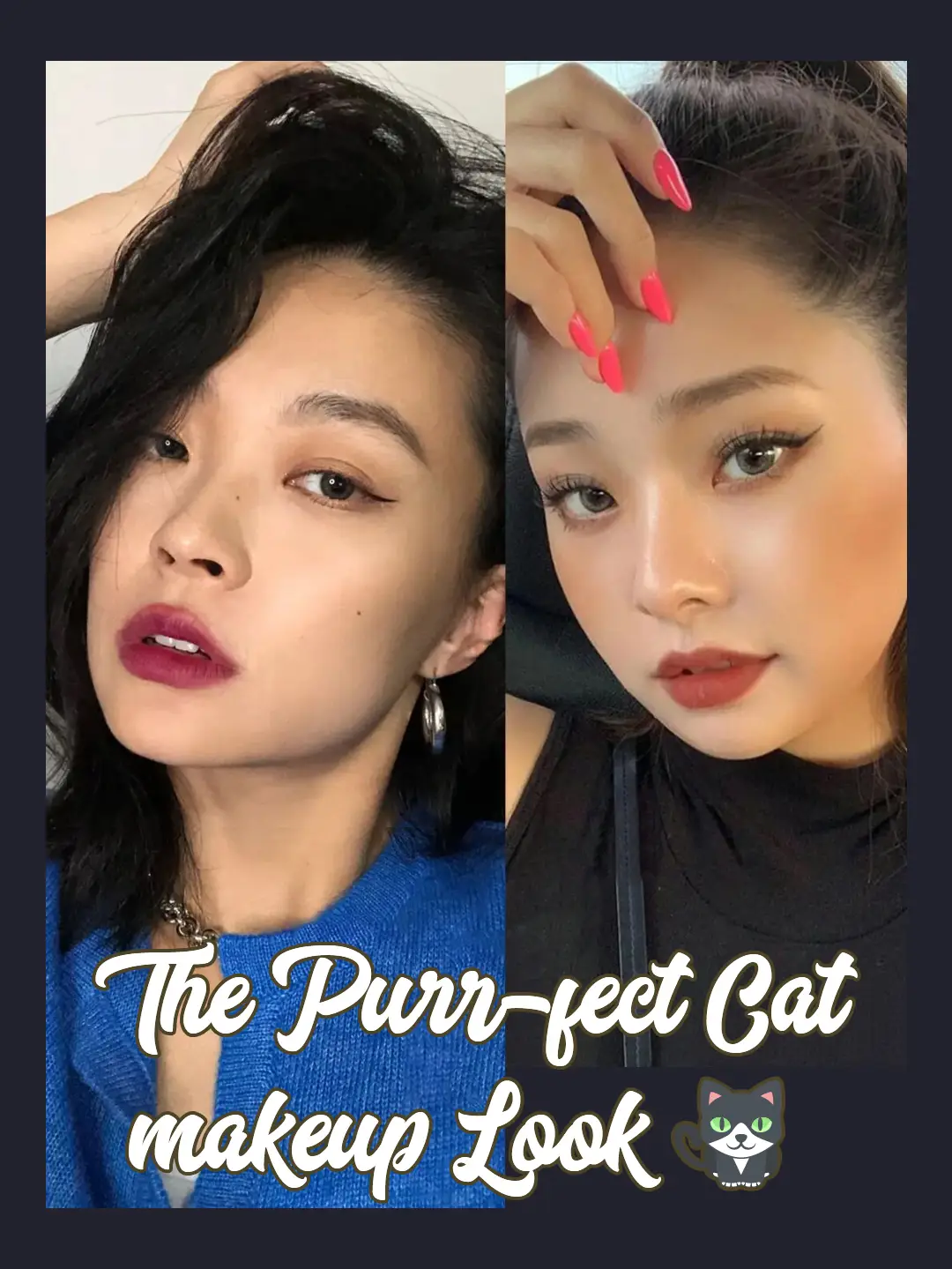 A PURR-FECT MAKEUP LOOK FOR HALLOWEEN (VIDEO INCLUDED) 