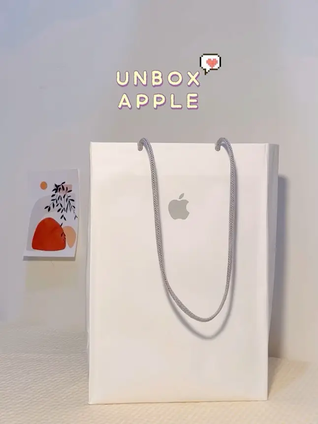 Unboxed Open Bag from Apple Store CTW ASMR