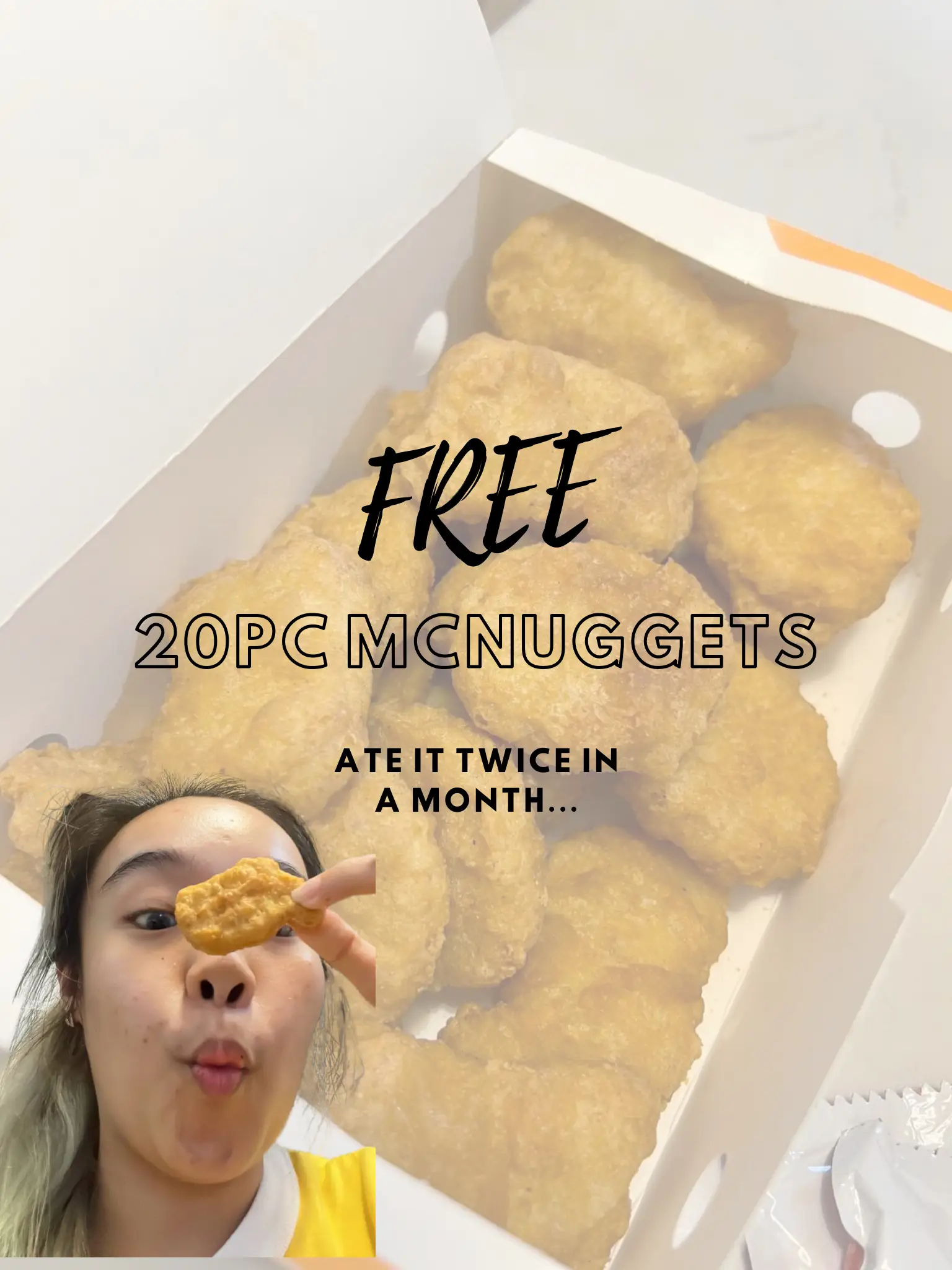Mcdonalds Birthday Free Nuggets - Lemon8 Search