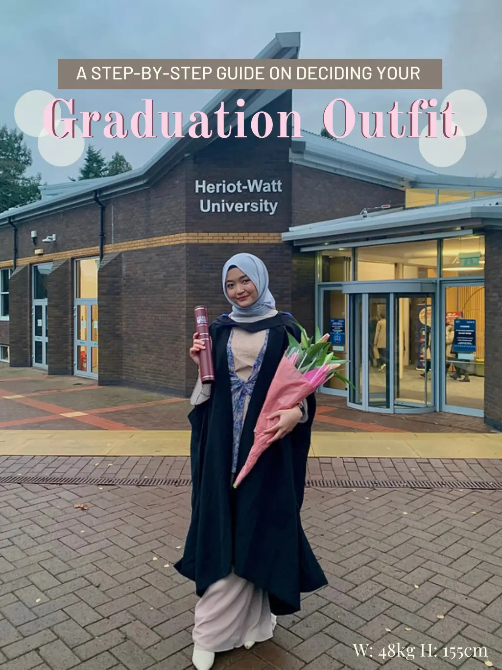 Hijabi graduation outlet outfit