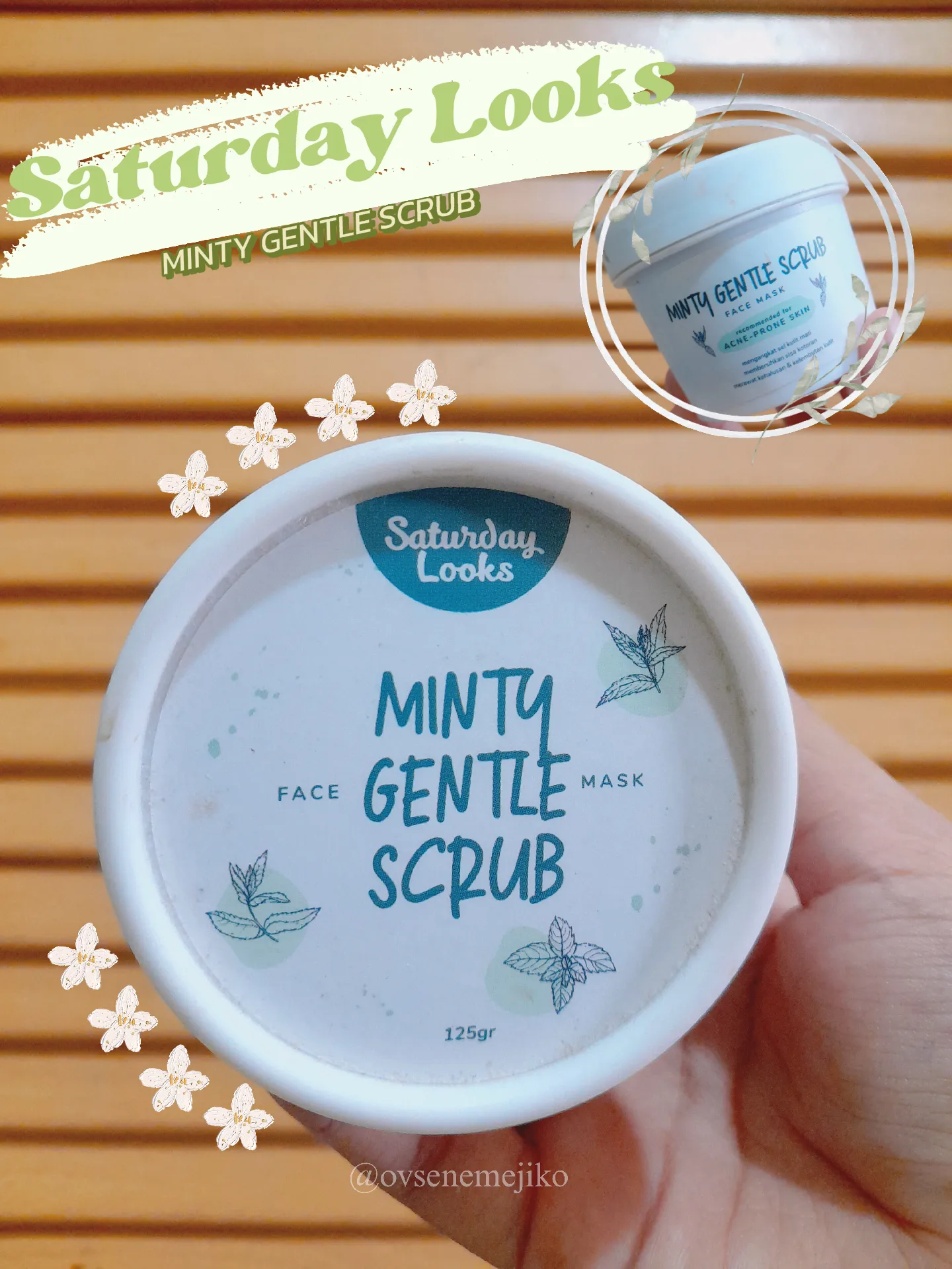 Minty deals gentle scrub