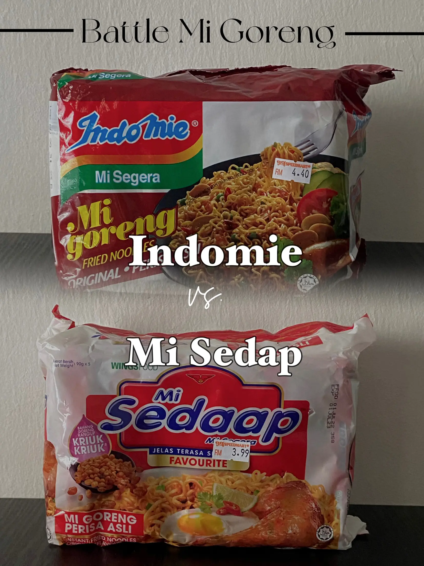 A chef's take on instant mie goreng