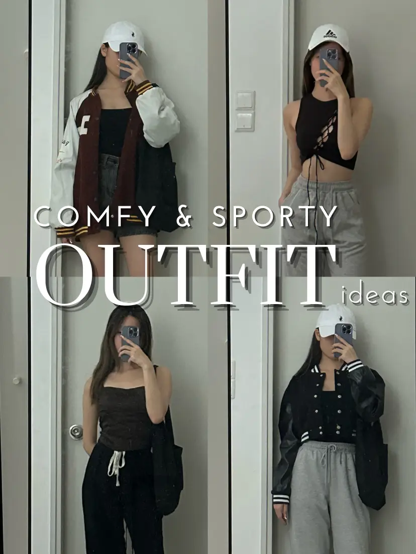 Varsity jacket aesthetic  Tomboy style outfits, Trendy outfits, Streetwear  outfit