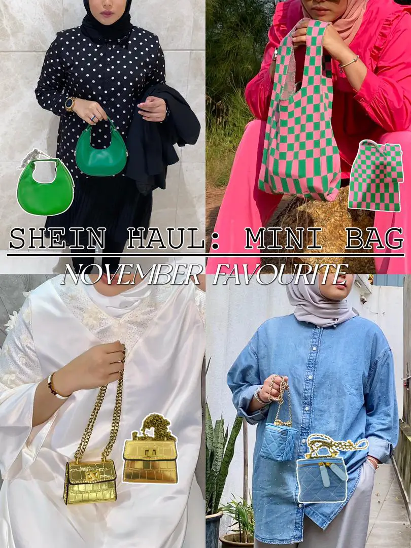 Super cute mini bags…. Shein never misses, cute items for a deal! #cut