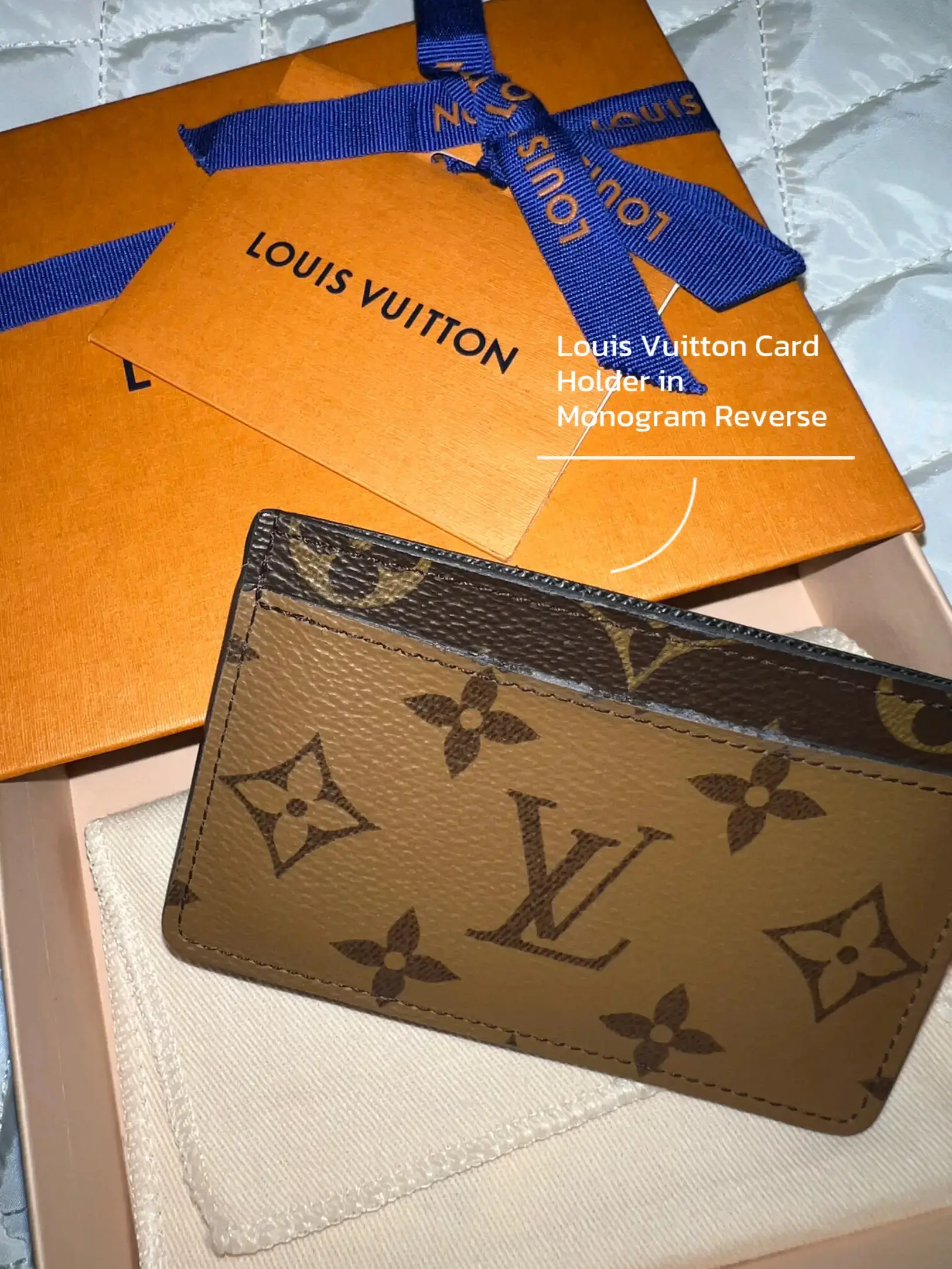 What Fits Inside Louis Vuitton Card Holder Reverse Monogram 