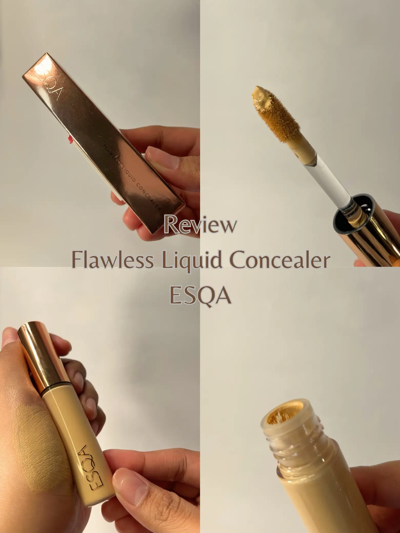 Flawless Liquid Concealer – ESQA Cosmetics