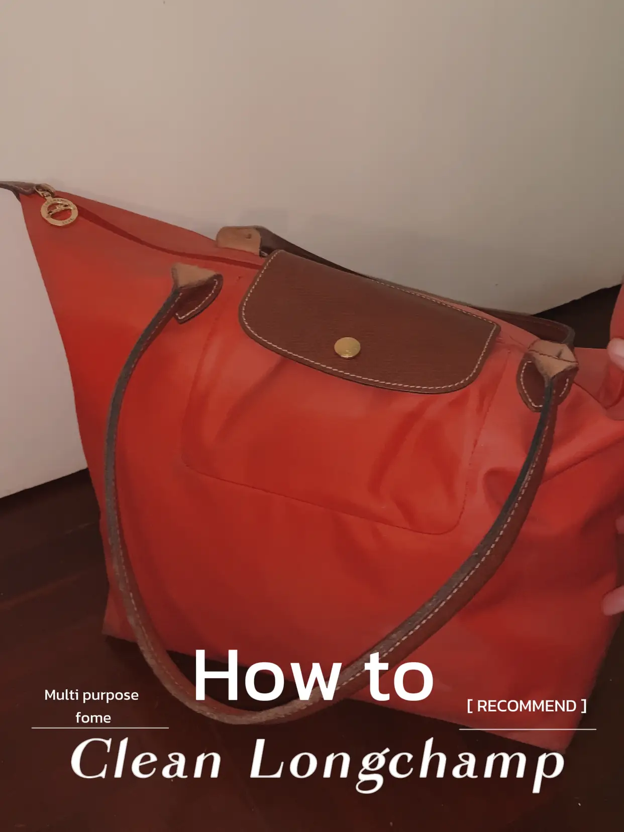 How to wash online longchamp