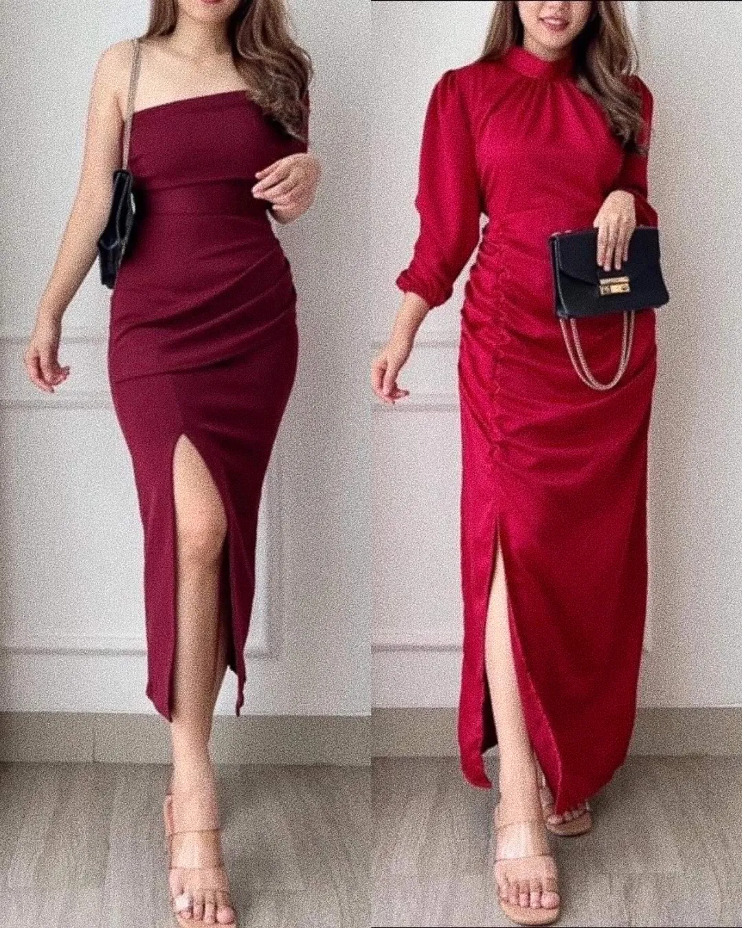 Burrell Maxi Dress Red