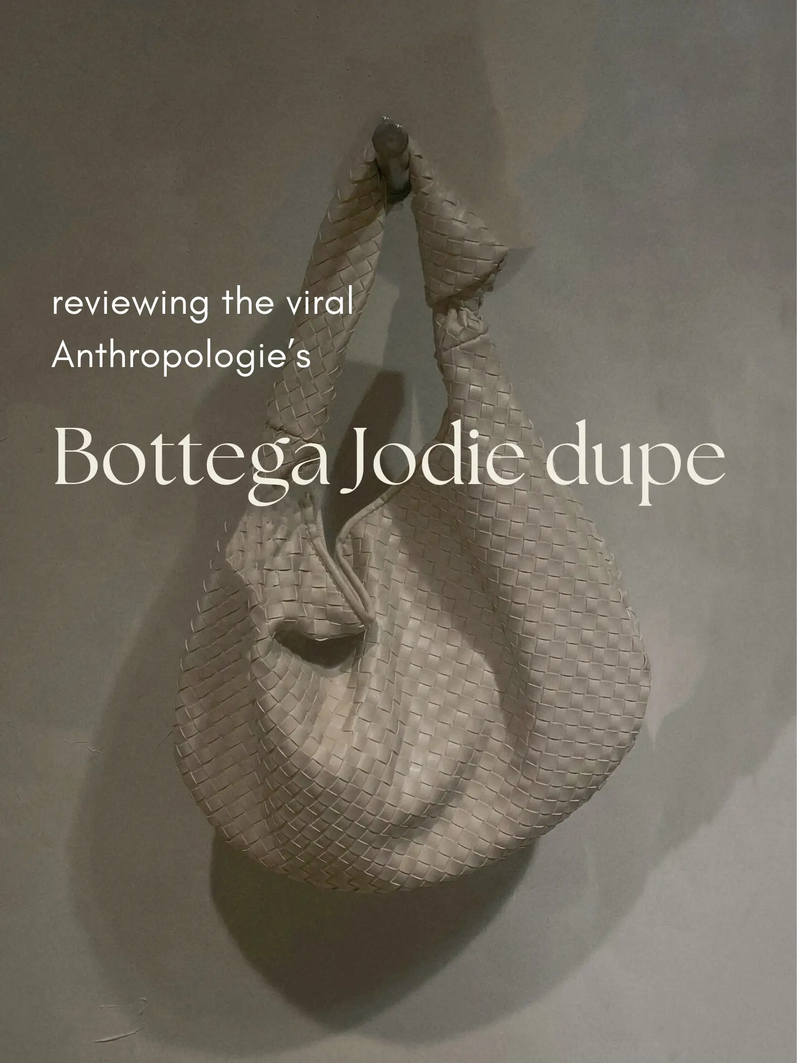 Anthropologie's Bottega Jodie Dupe Has Gone Viral