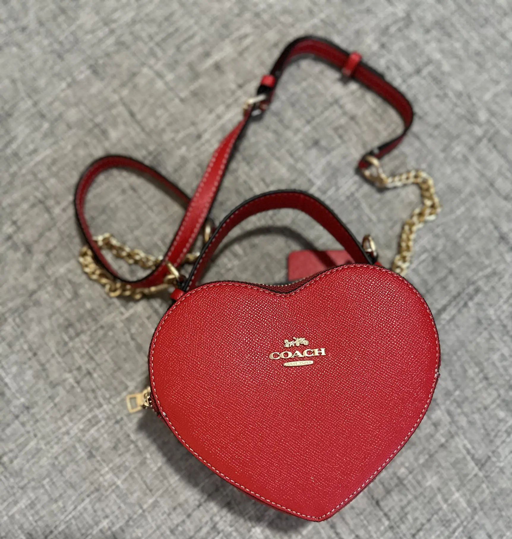 Coach's viral heart crossbody bag is back in stock and it's perfect for  Valentine's Day