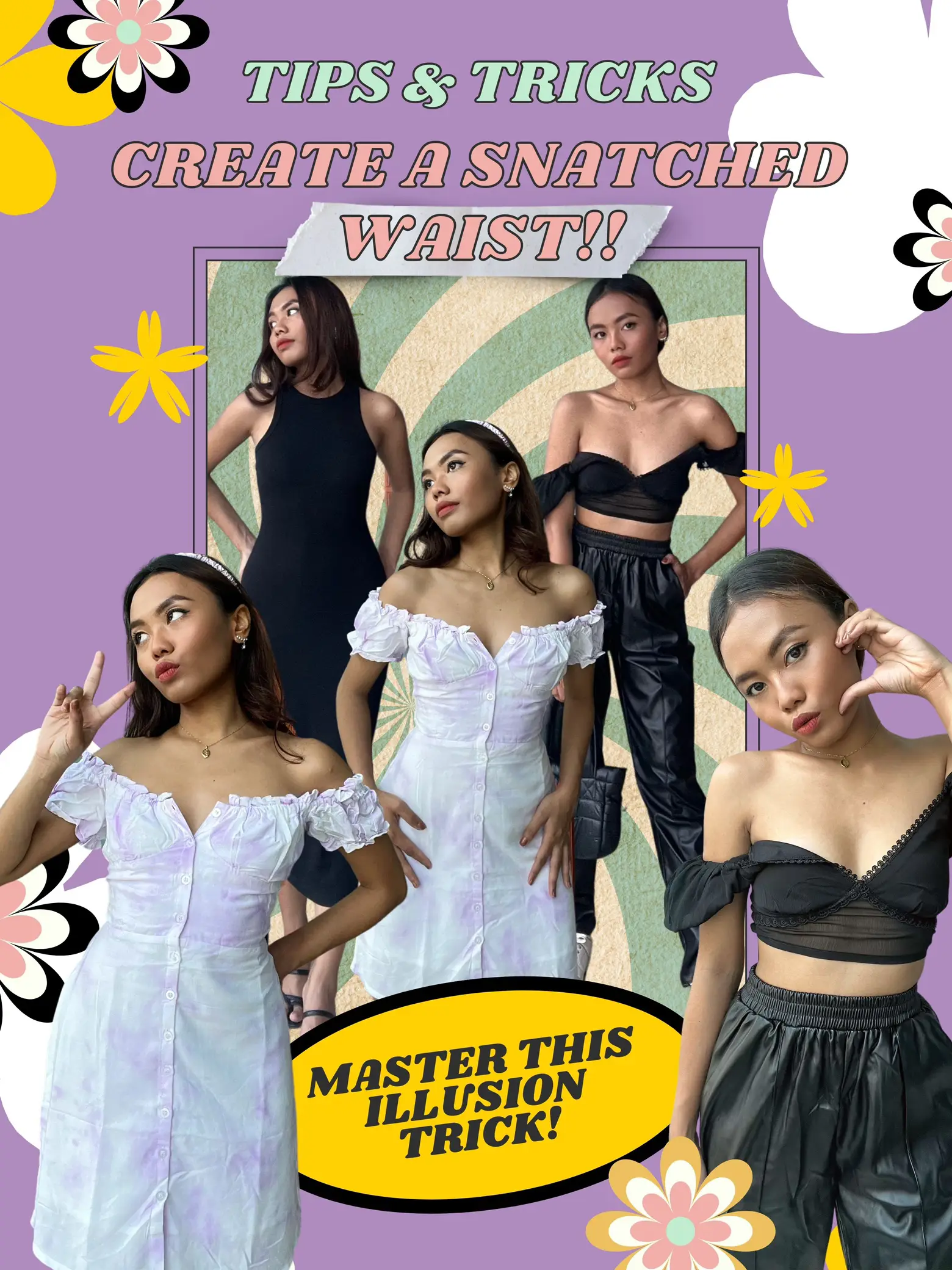 CLOTHING HACKS TO CREATE A SNATCHED WAIST!! 😳✨, Gallery posted by Mikha  Nia