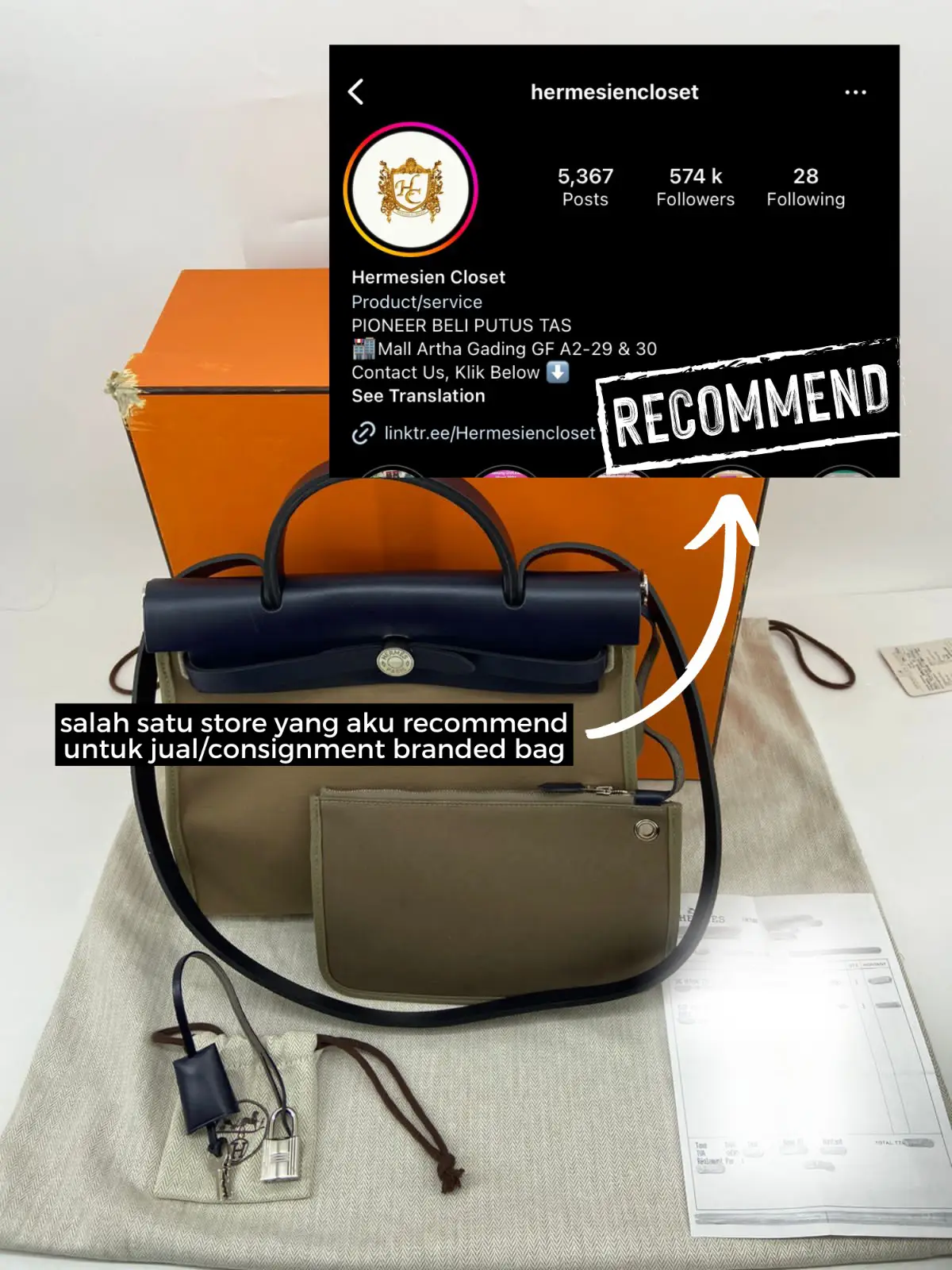 TOKO TAS BRANDED ORI YG HARGANYA PALING MURAH!!  REVIEW BAG'US STORE ITC  PERMATA HIJAU 