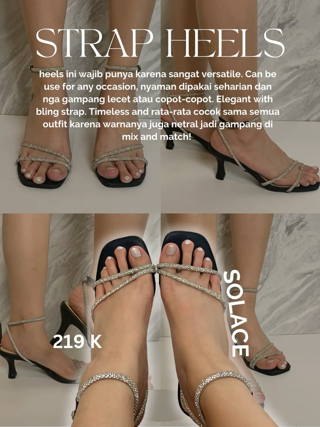 Sepatu high sale heels 219