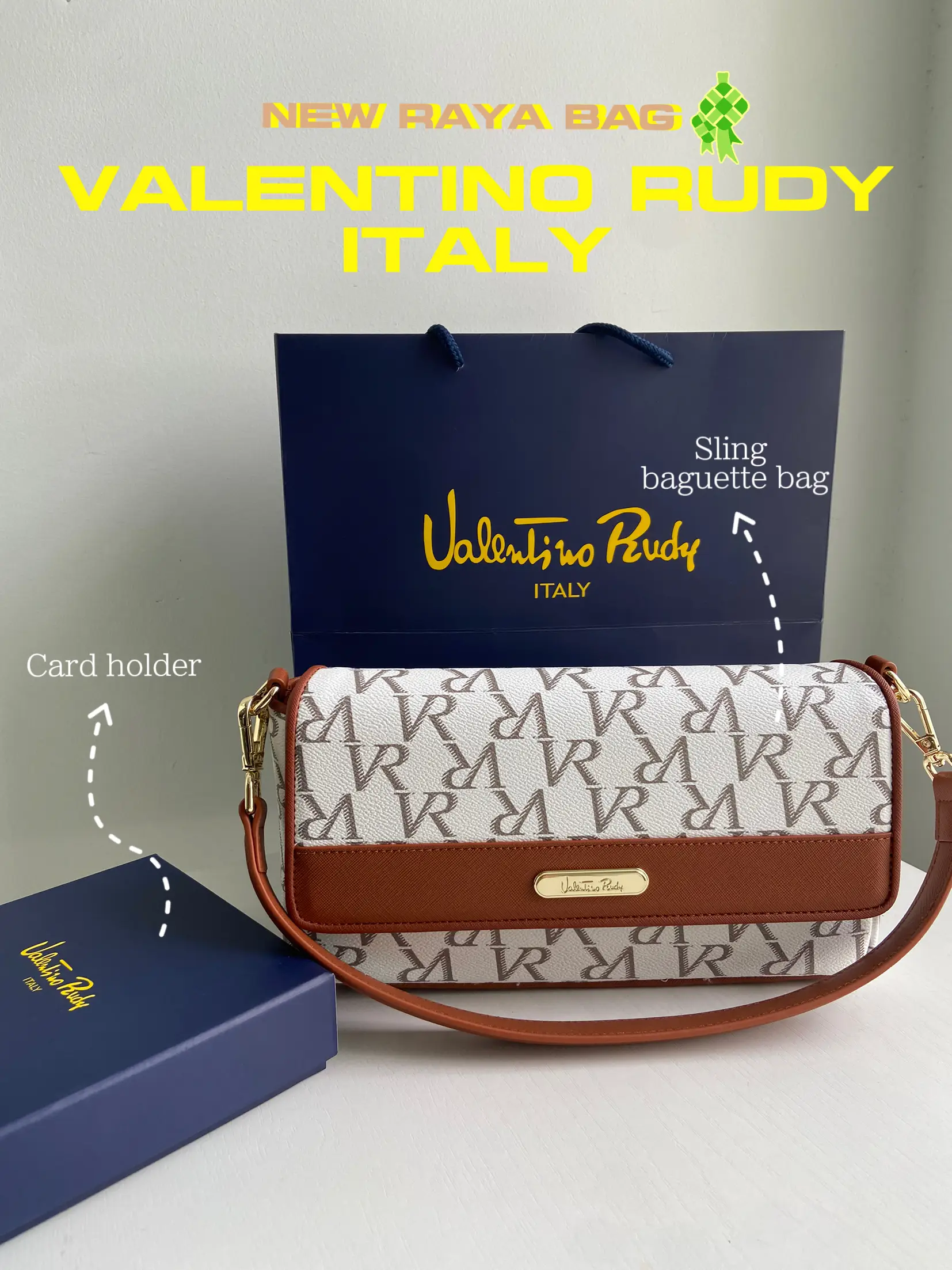 Valentino Rudy giveaway prize as raya bag Galeri disiarkan