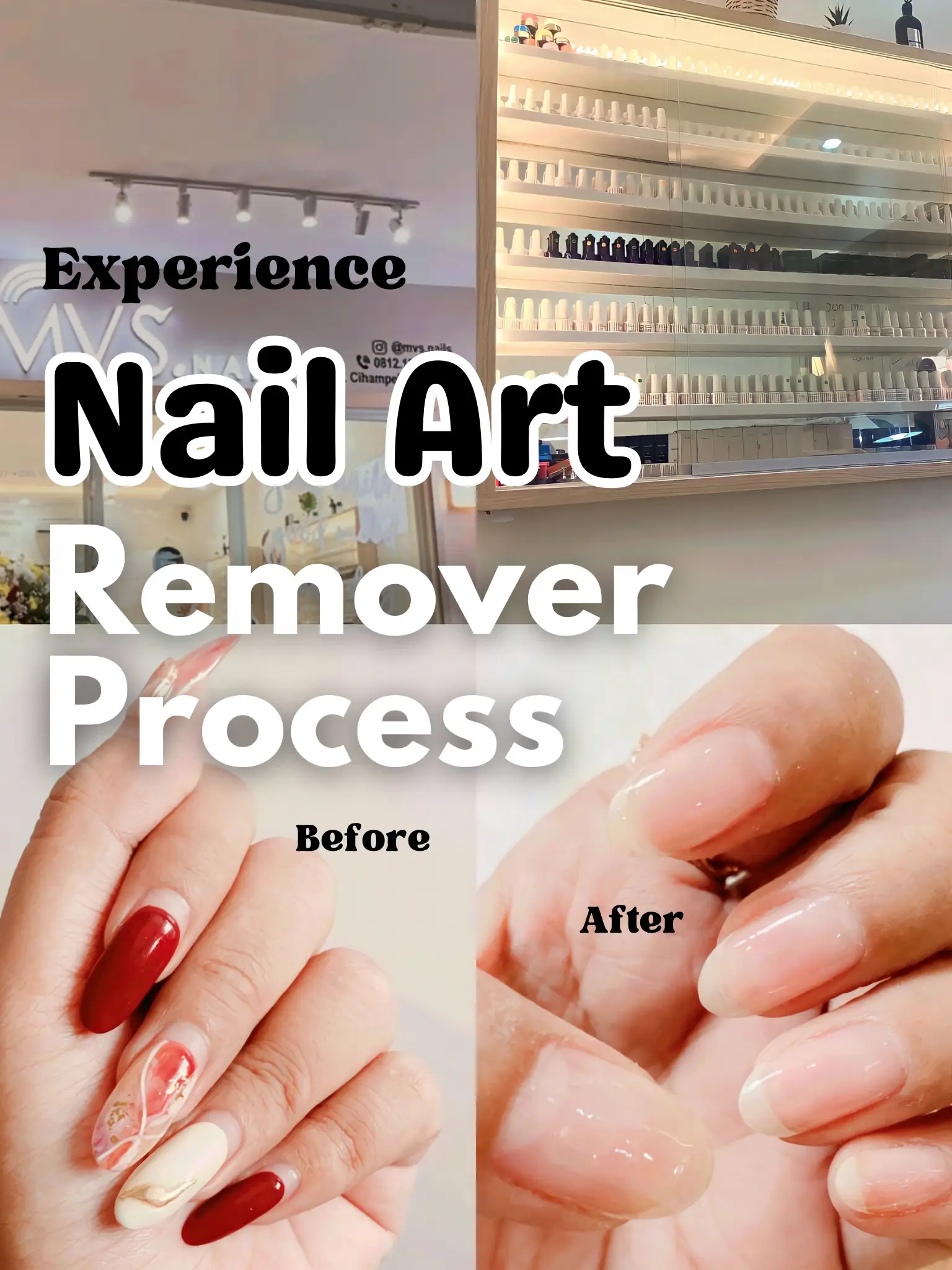 Experience Nail Extensions Remover di Salon💅🏻 | Gallery posted by  Vidrianty Okta✨ | Lemon8