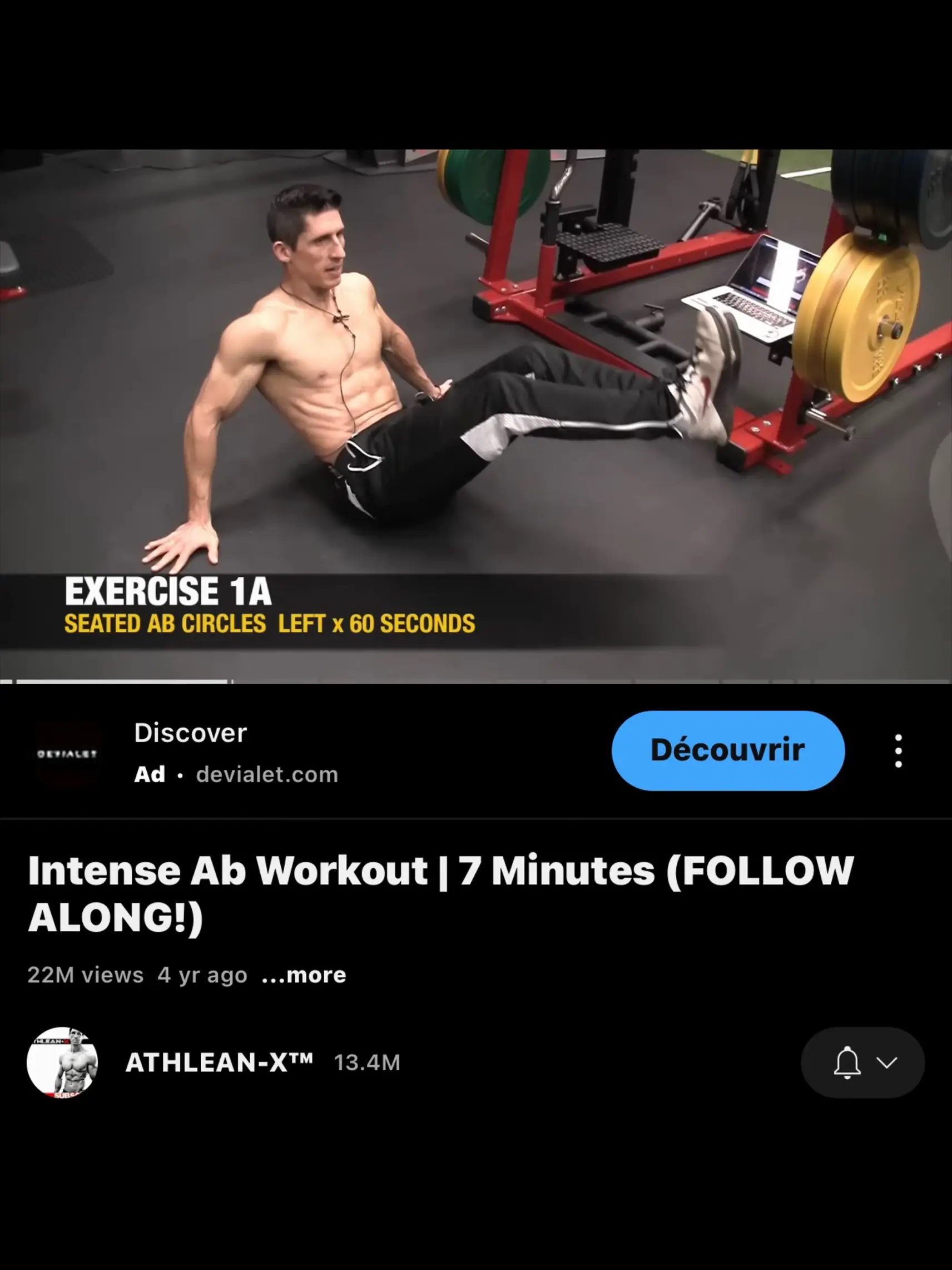 Intense Ab Workout  7 Minutes (FOLLOW ALONG!) 