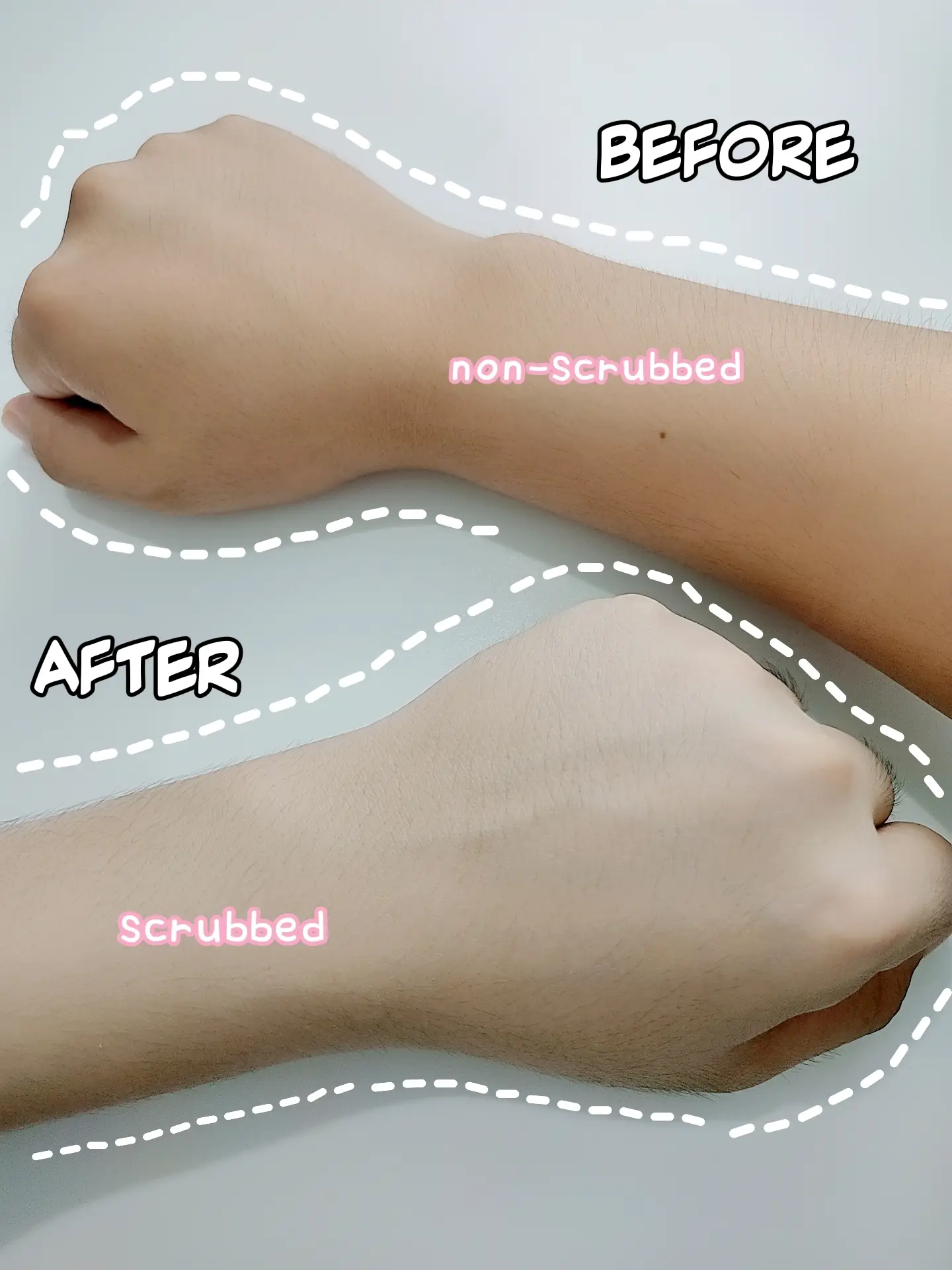 Salt scrub + sunflower oil hack Gallery posted by gabriella11 Lemon8