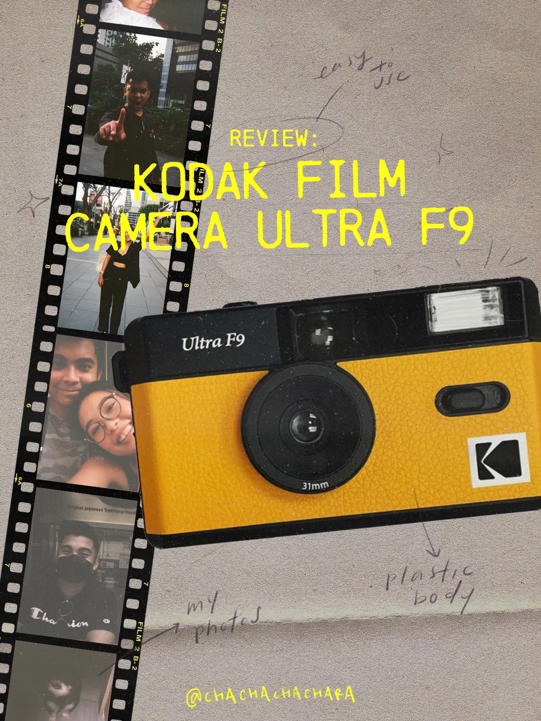 KODAK Film Camera Ultra F9 - Perfect for travel