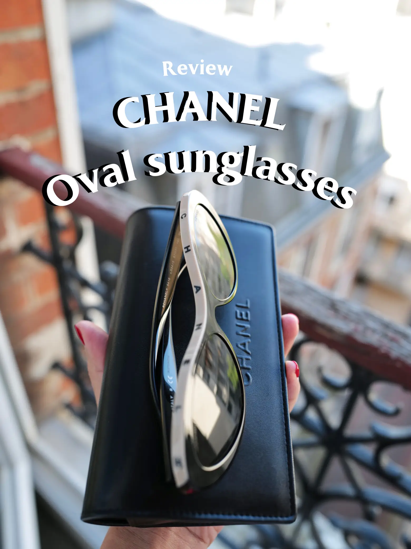 Chanel oval sunglasses chic glasses that should be attached when you go on  a trip, Gallery posted by Ploylilyn