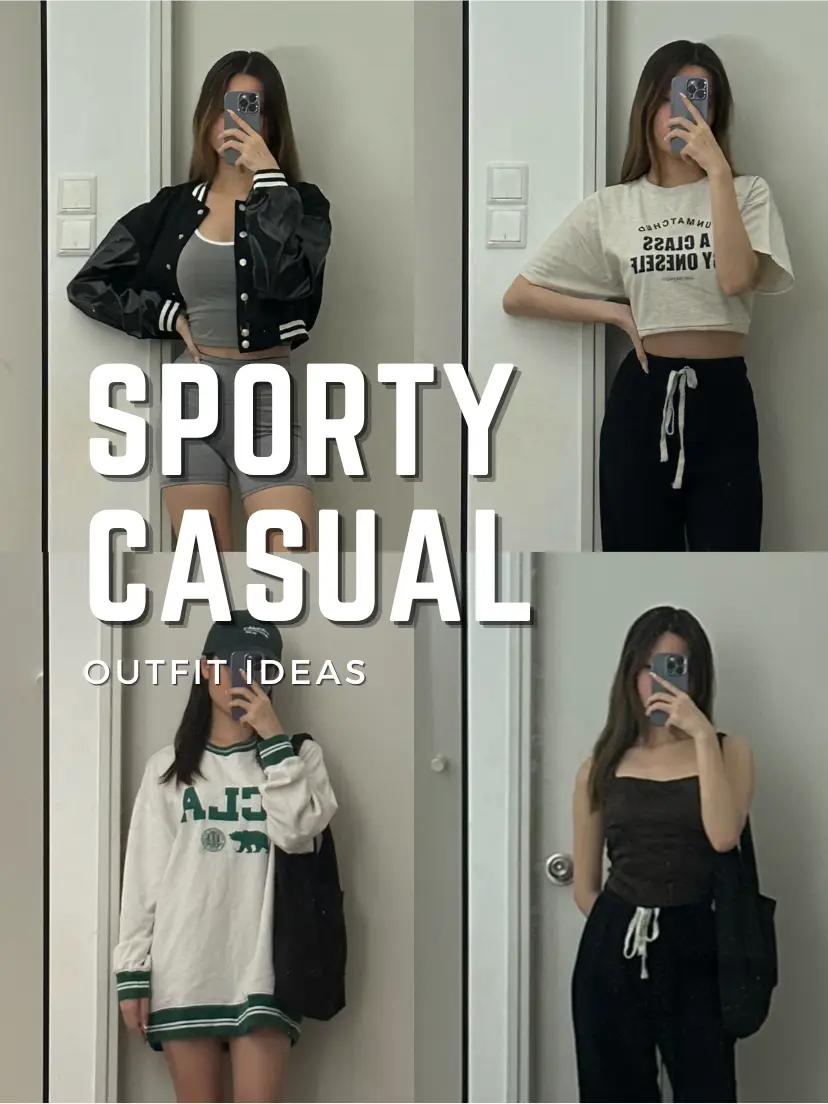 Sporty & Casual Outfit Ideas 🏀😆