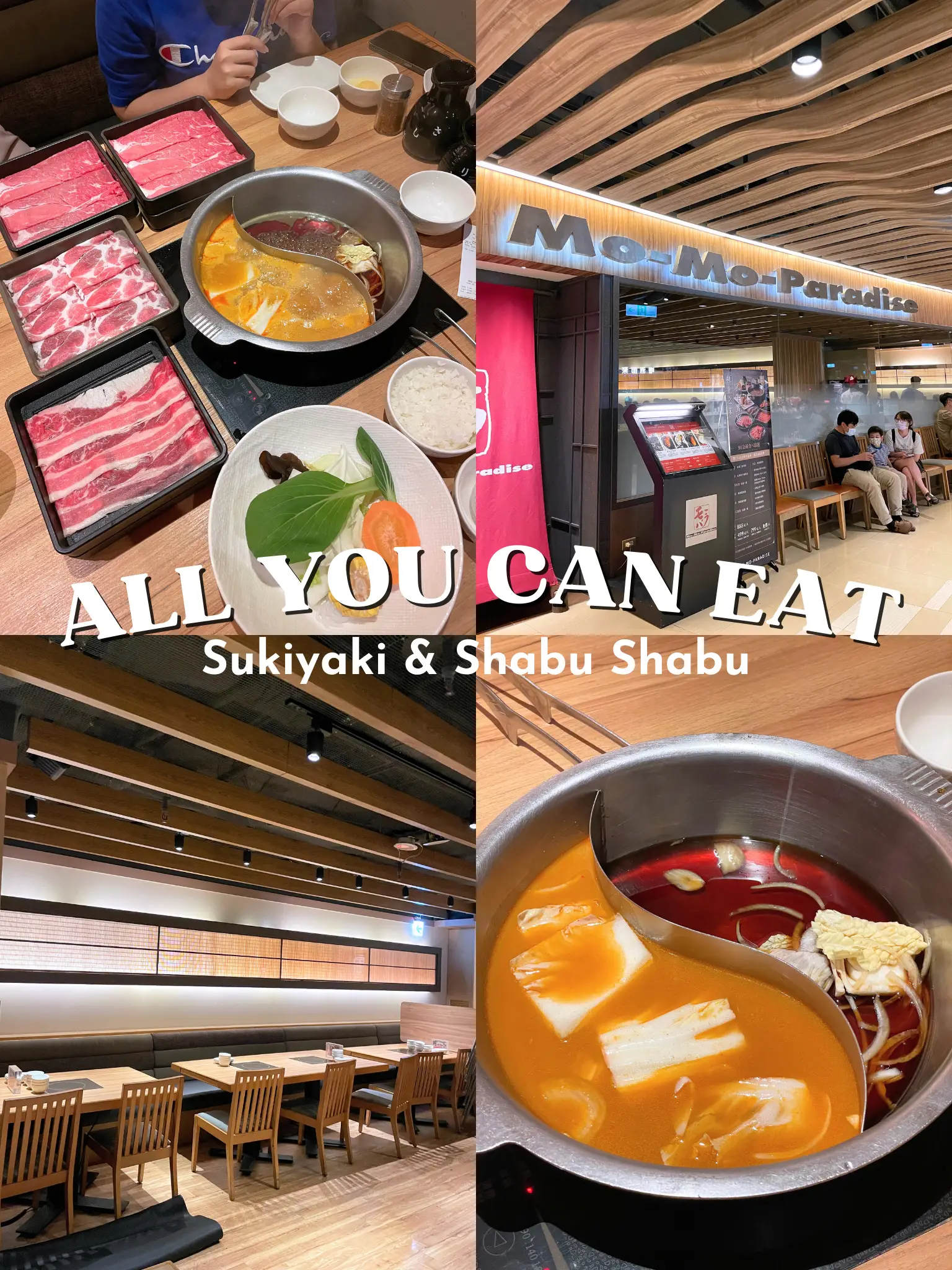 Shabu Shabu AYCE Menu - Friends Station