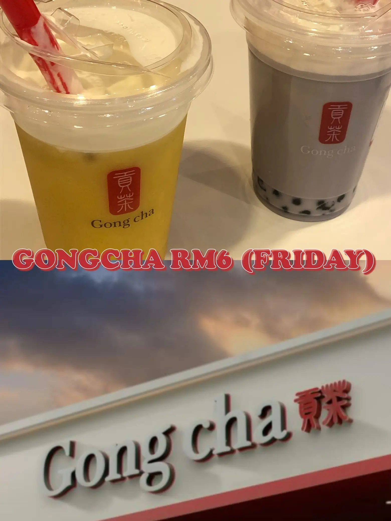 Birthday Gong Cha Carian Lemon8