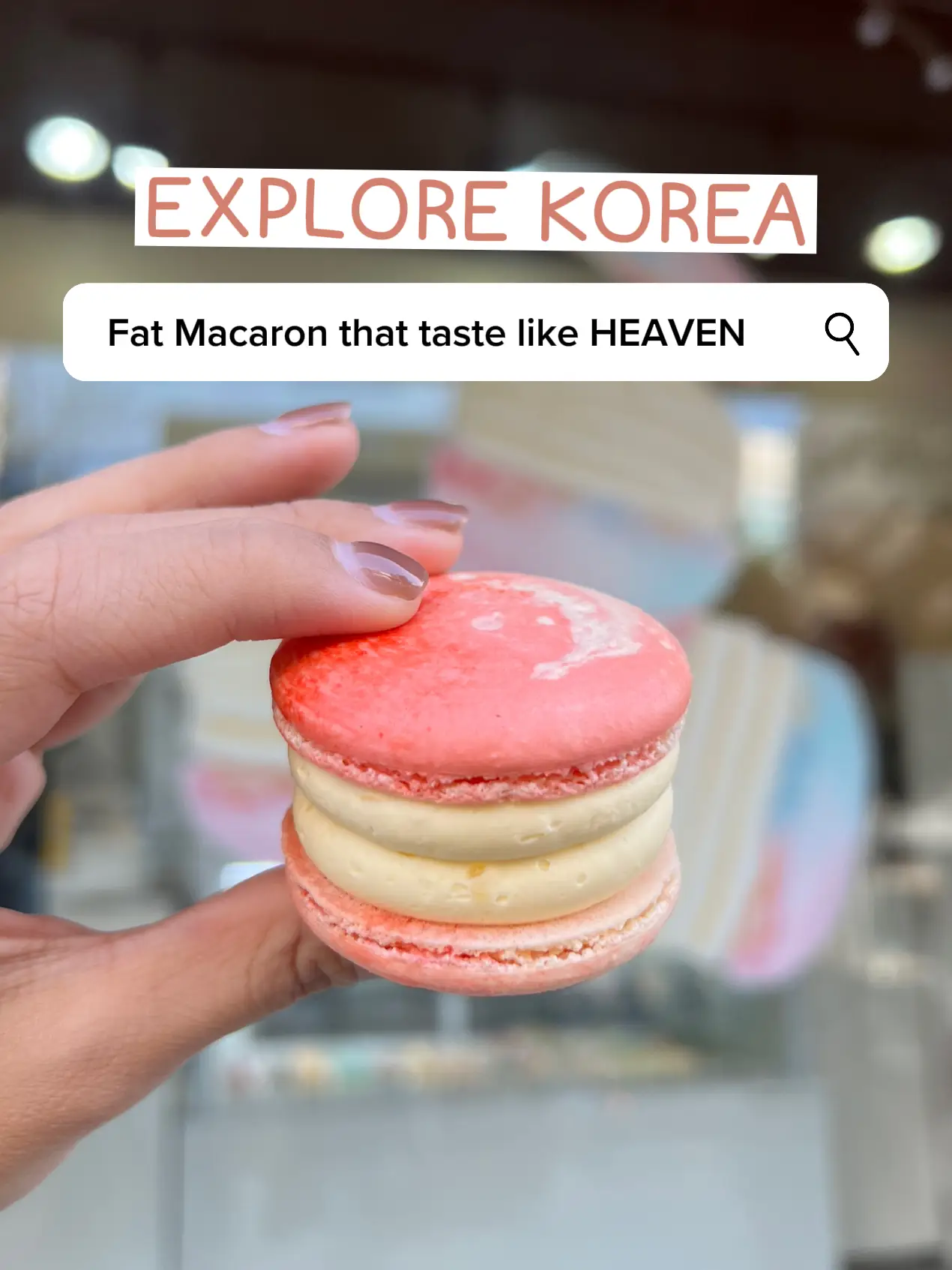 Pink Macarons – U-Taste