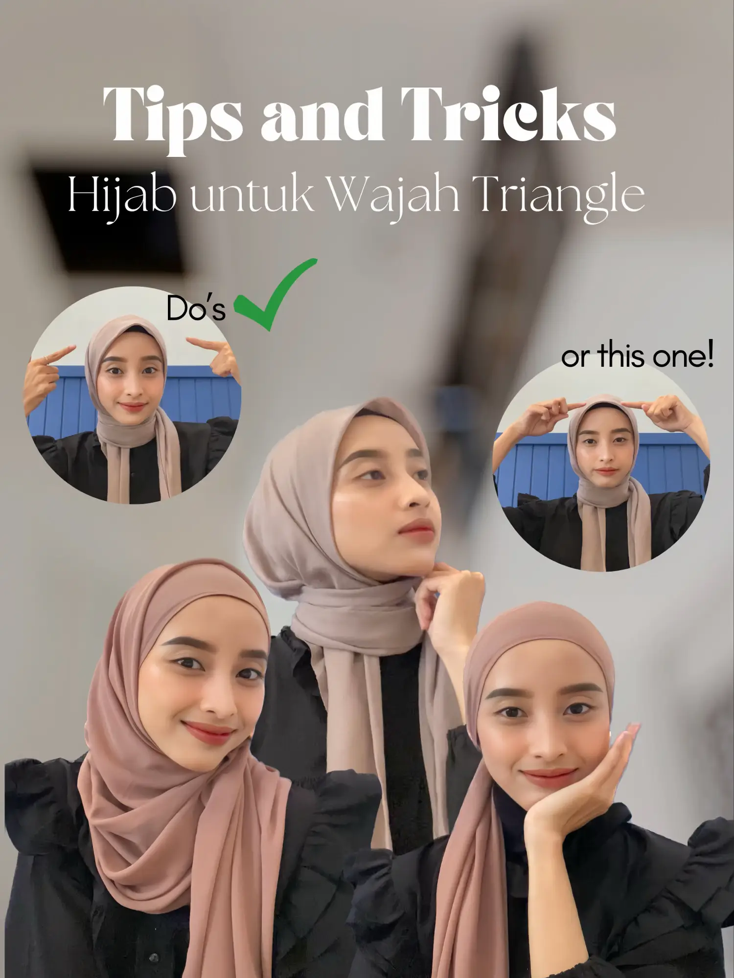 Tips N Tricks Hijab Untuk Wajah Triangle Video Dipublikasikan Oleh