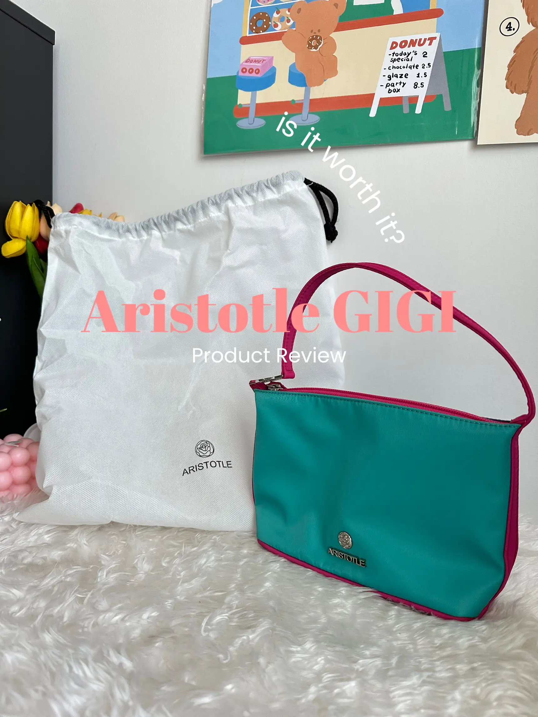 Aristotle - mini rose bag
